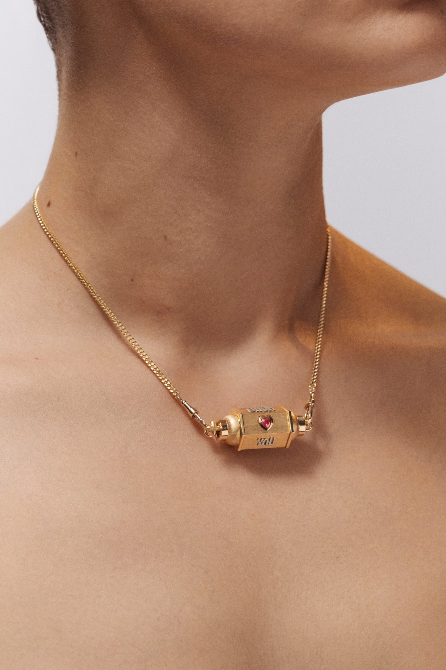 Love You Locket Necklace