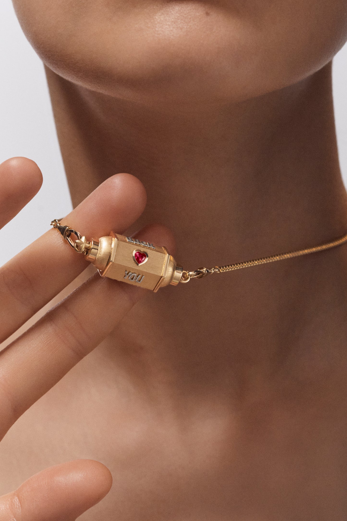 Love You Locket Necklace