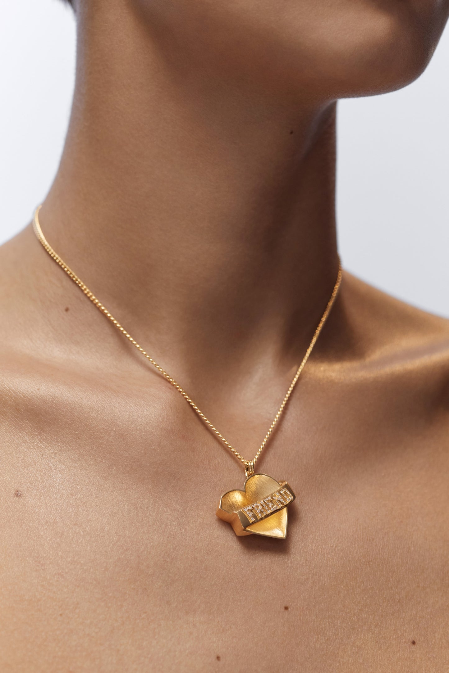 Best Friend charms on Gourmette Chains