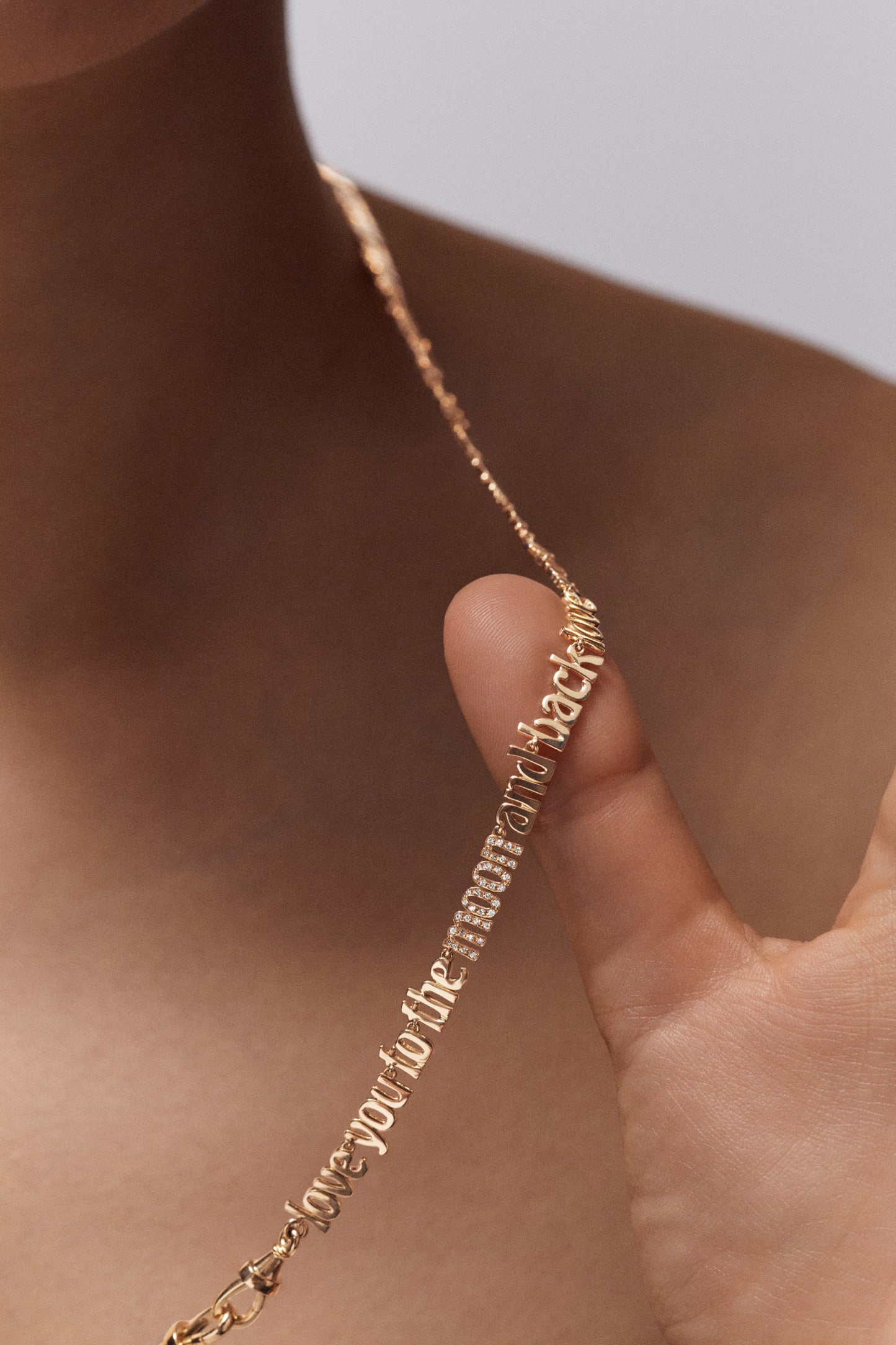 Love you chain 60cm