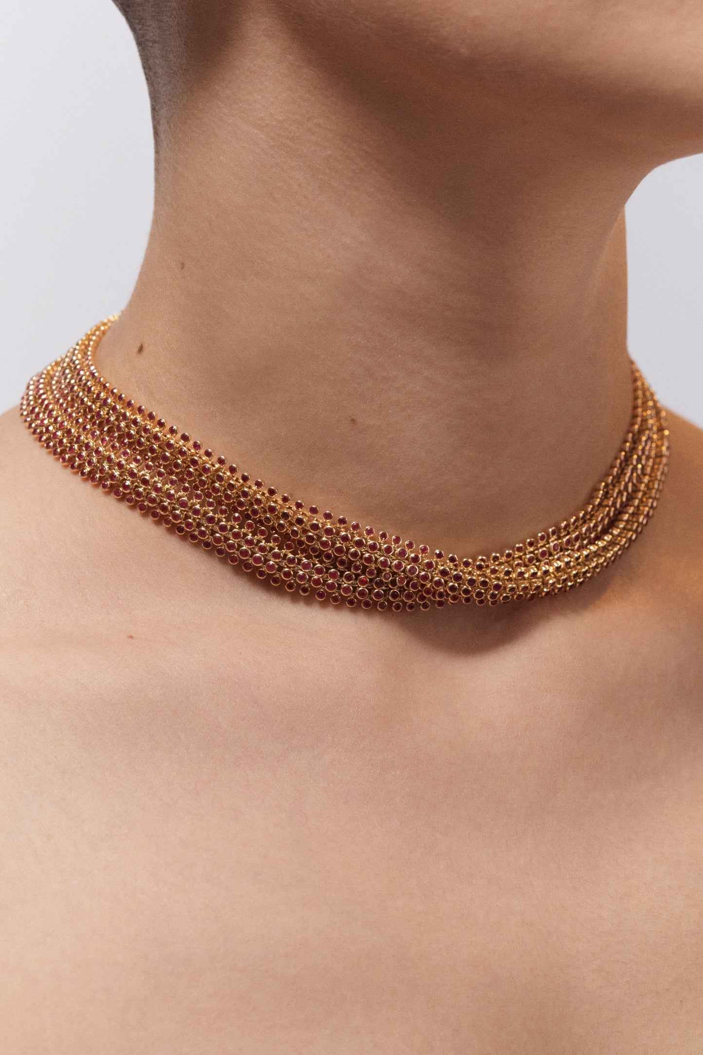 Mesh Ruby Rivière 73cm
