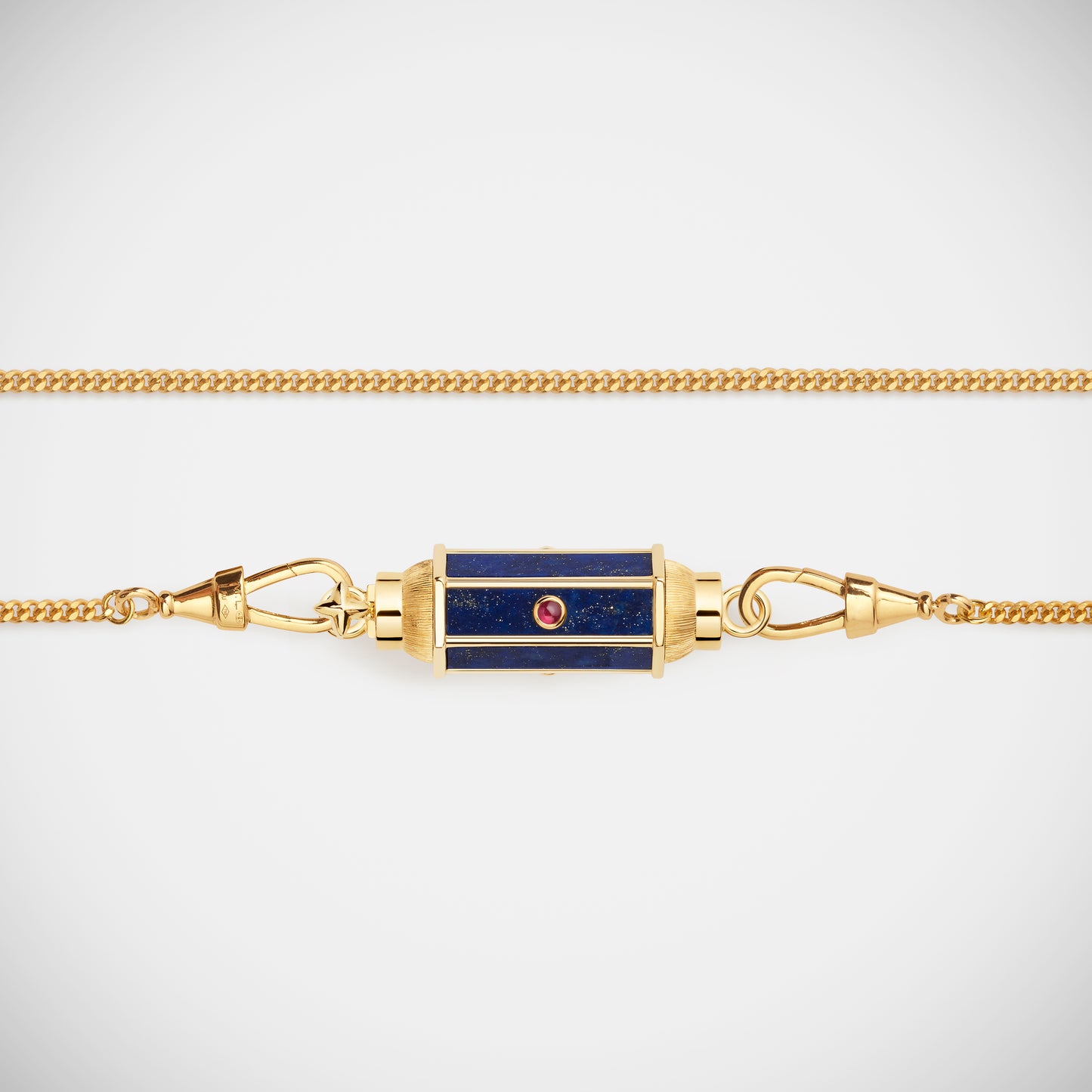 Lapis baby locket Necklace
