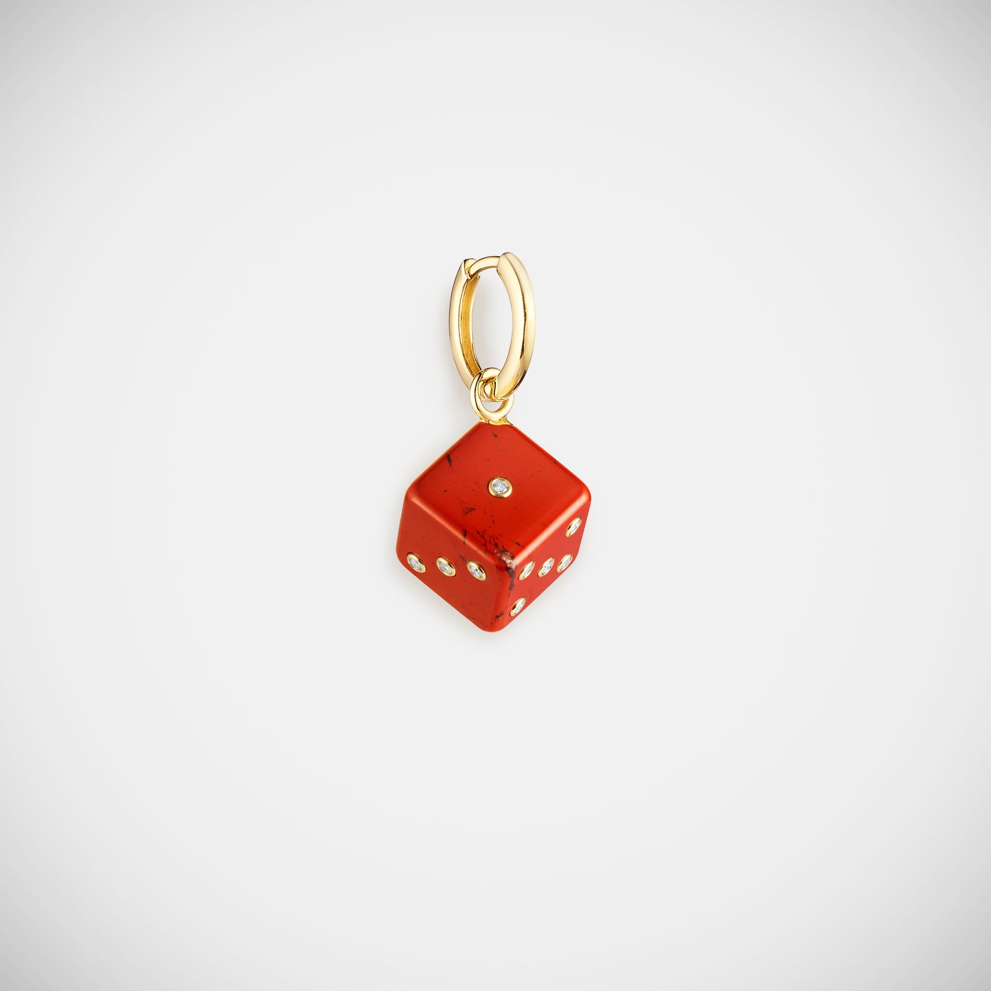 Dado Jasper charm 11mm