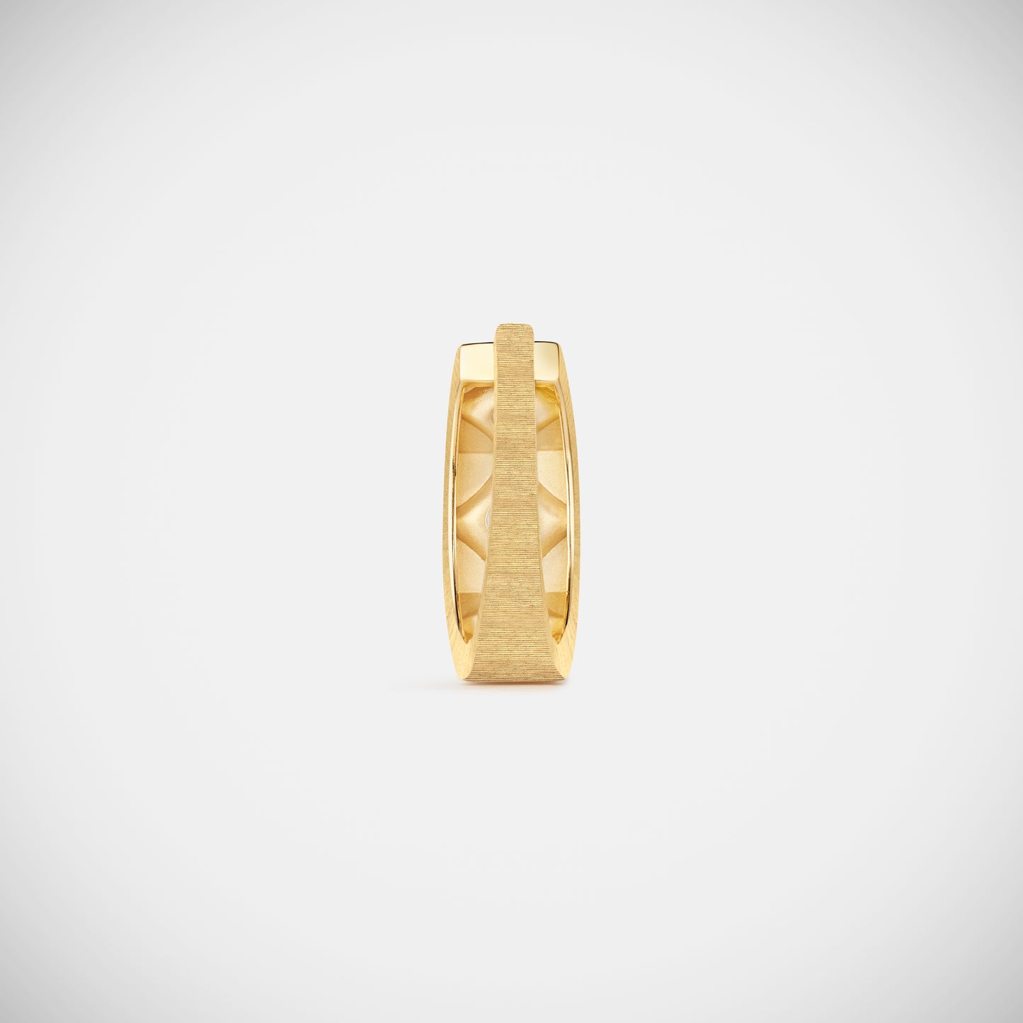 Ecrou coco earring large