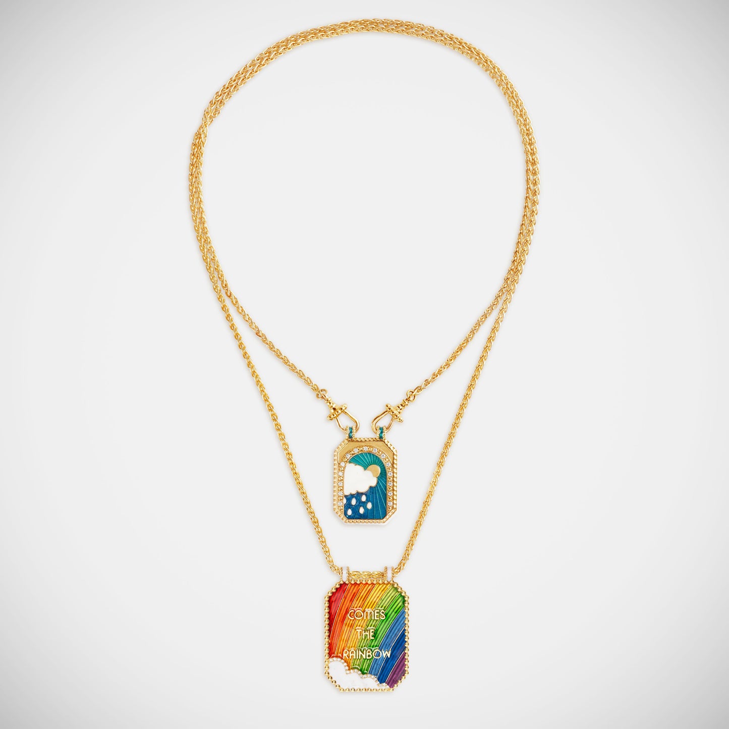 After the rain comes the rainbow double scapular