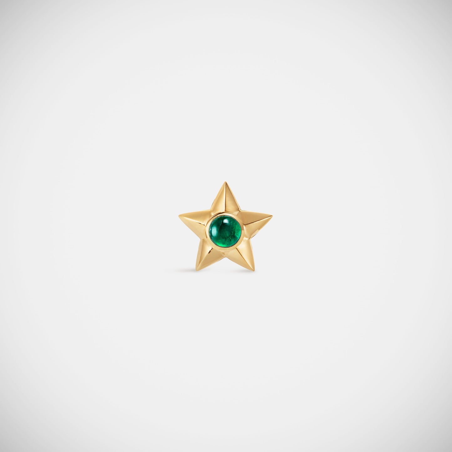 Baba Stud Emerald Earring