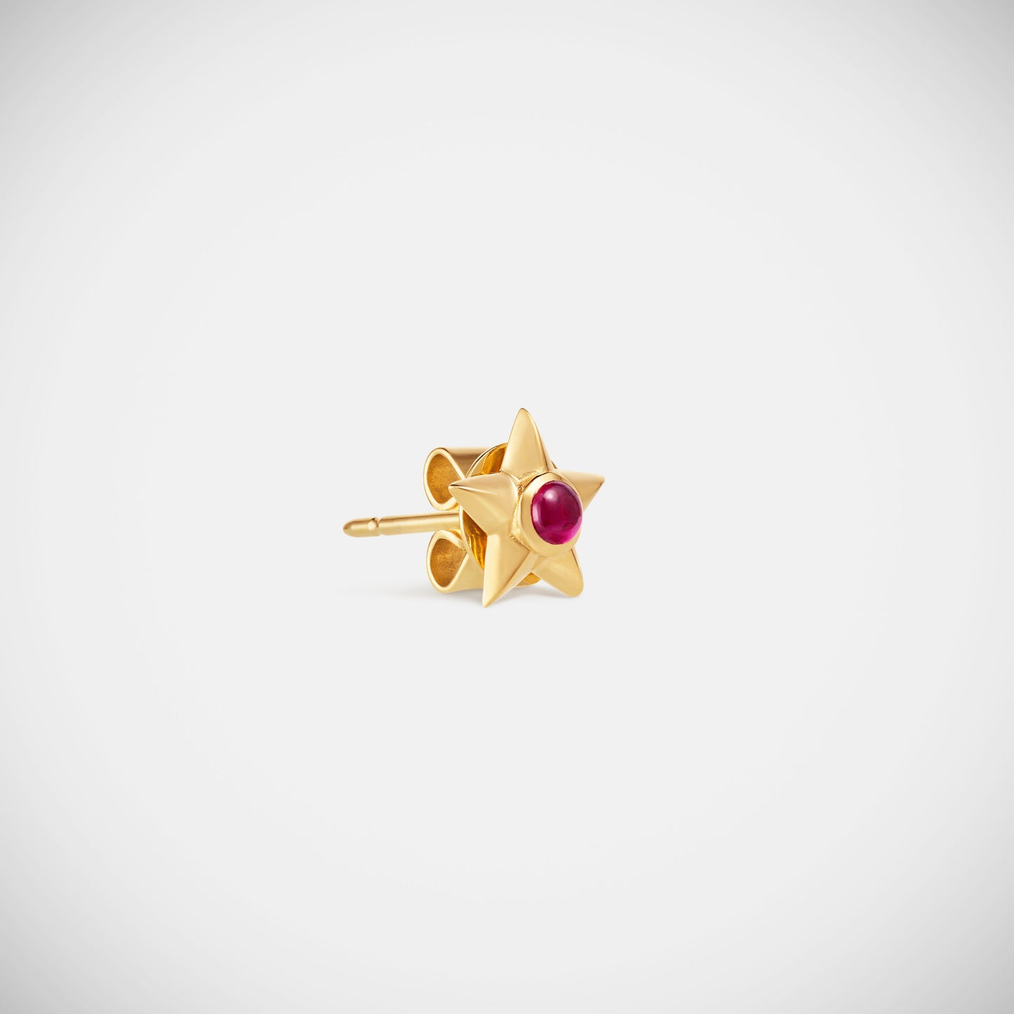Baba Stud Ruby Earring