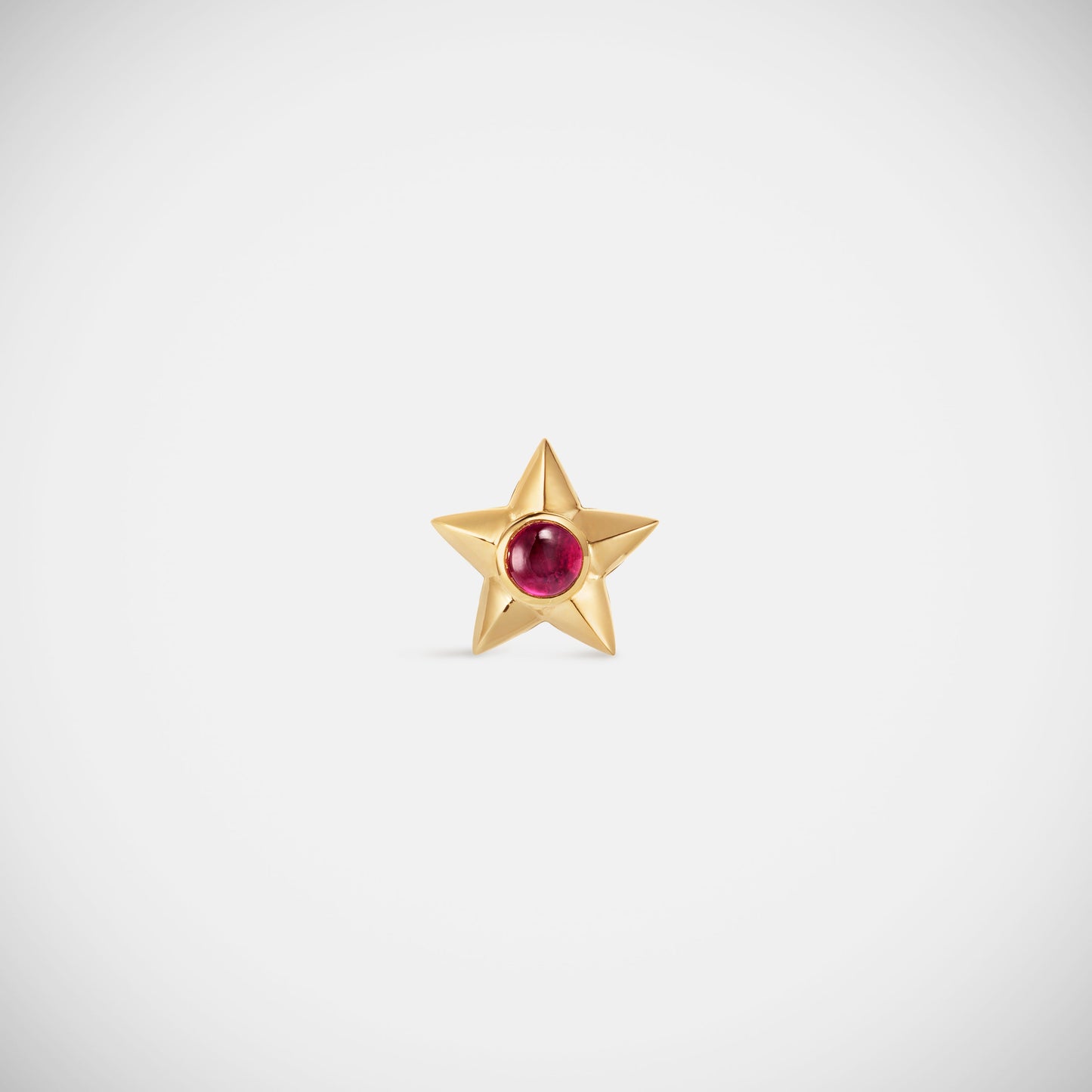 Baba Stud Ruby Earring