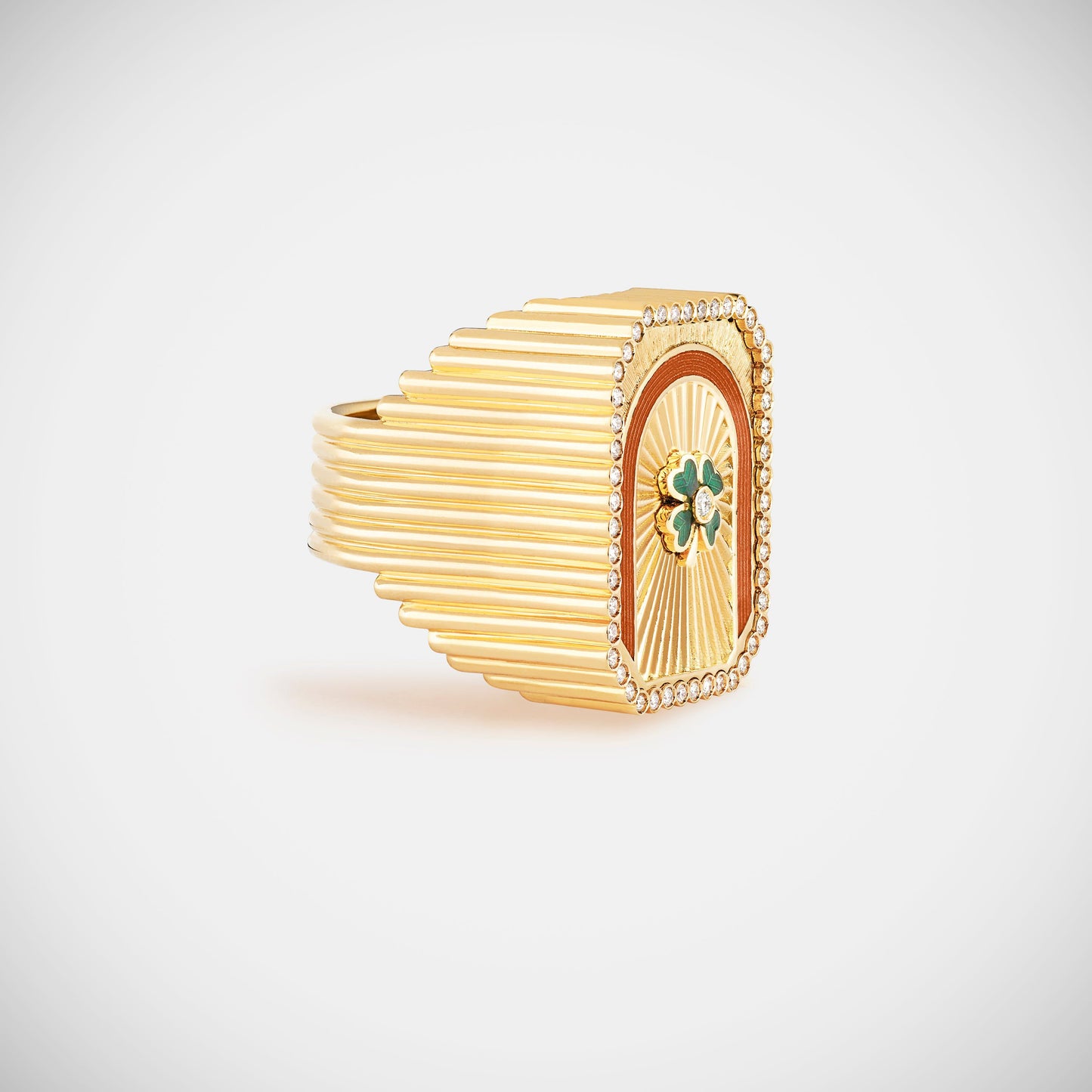 Clover mini scap ring