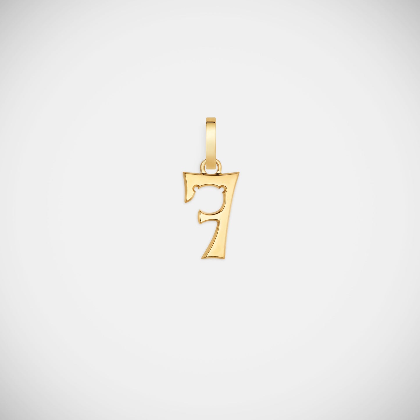 Marie Lichtenberg Staging Pendant Custom Number Charm