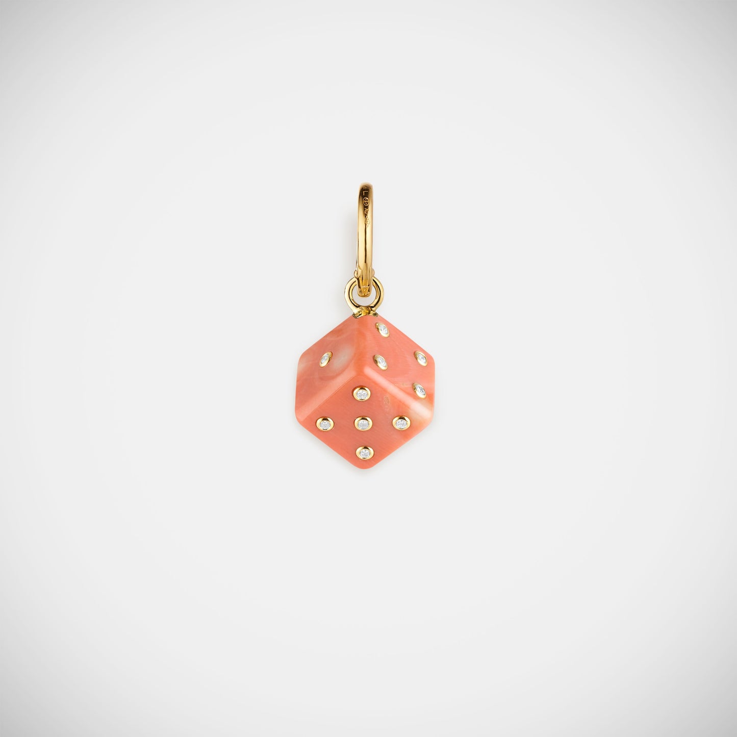 Marie Lichtenberg Staging Charm Dado Coral charm 11mm