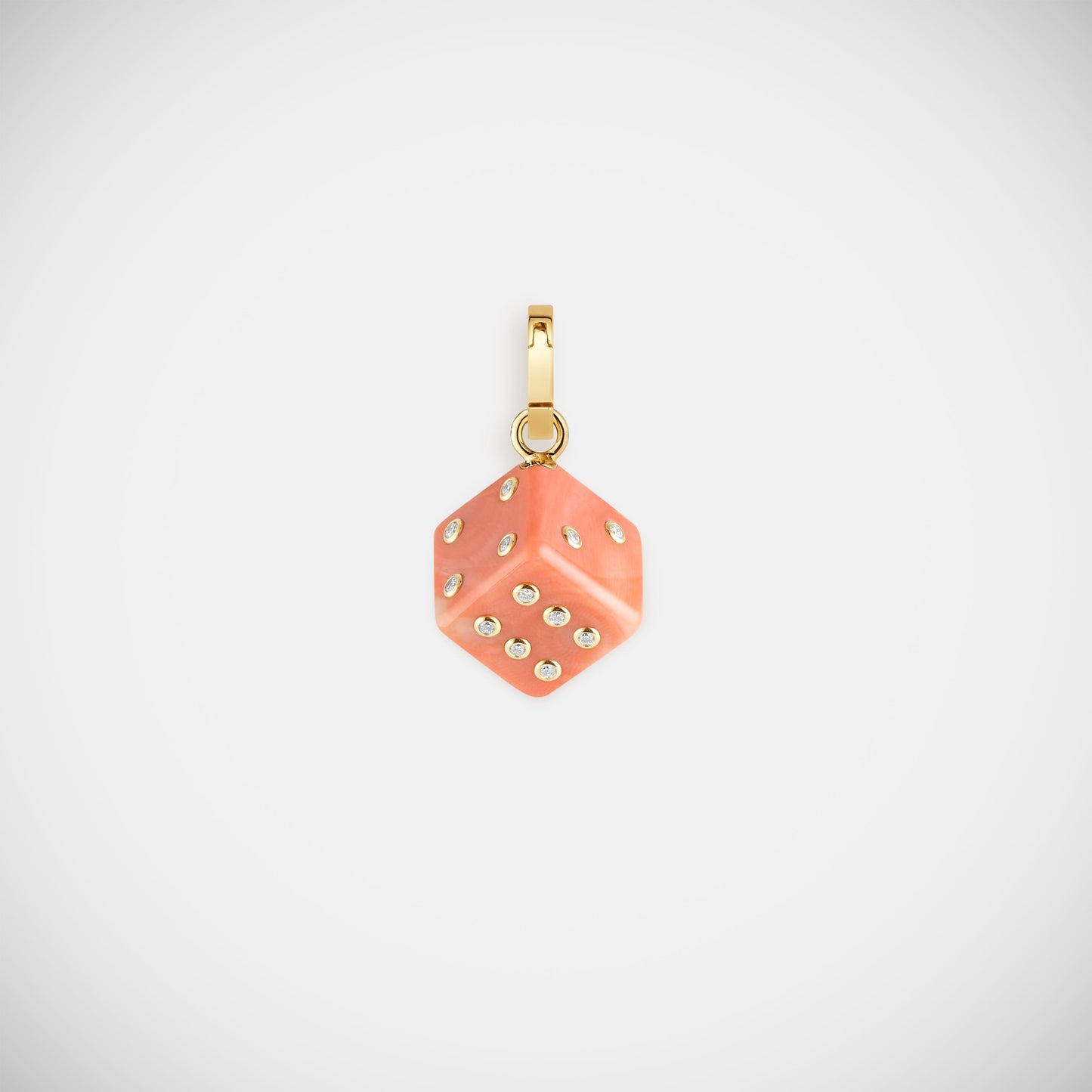 Marie Lichtenberg Staging Charm Dado Coral charm 11mm
