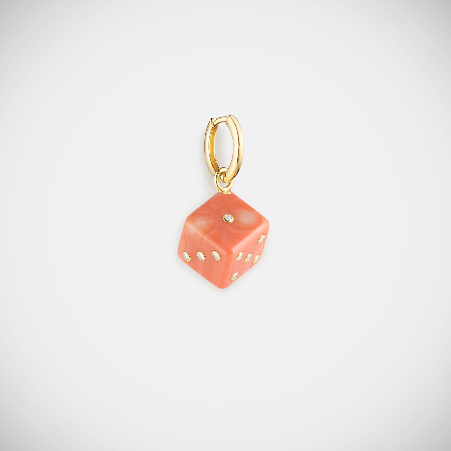 Marie Lichtenberg Staging Charm Dado Coral charm 11mm