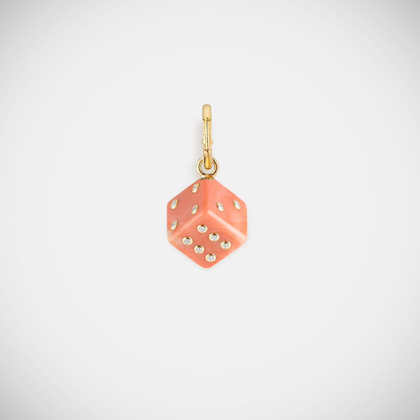 Marie Lichtenberg Staging Charm Dado Coral charm 11mm