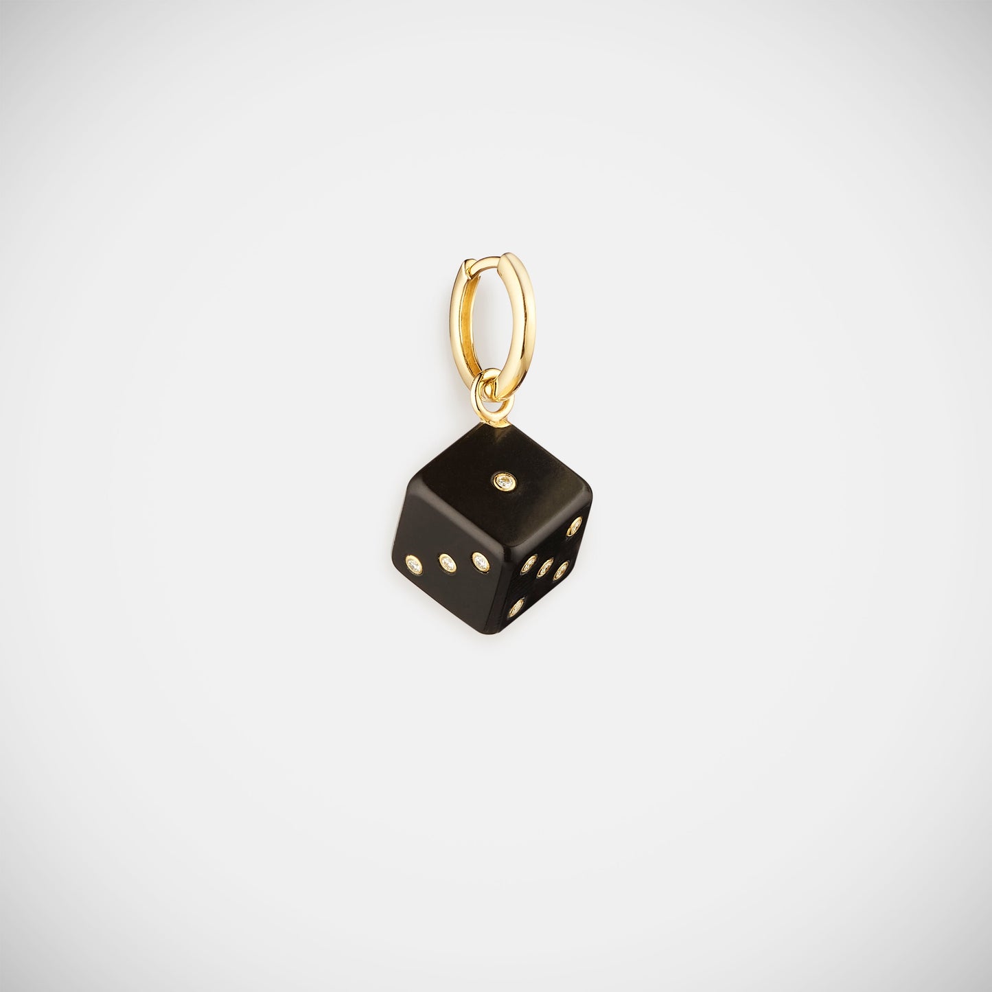 Dado Ebony charm 11mm