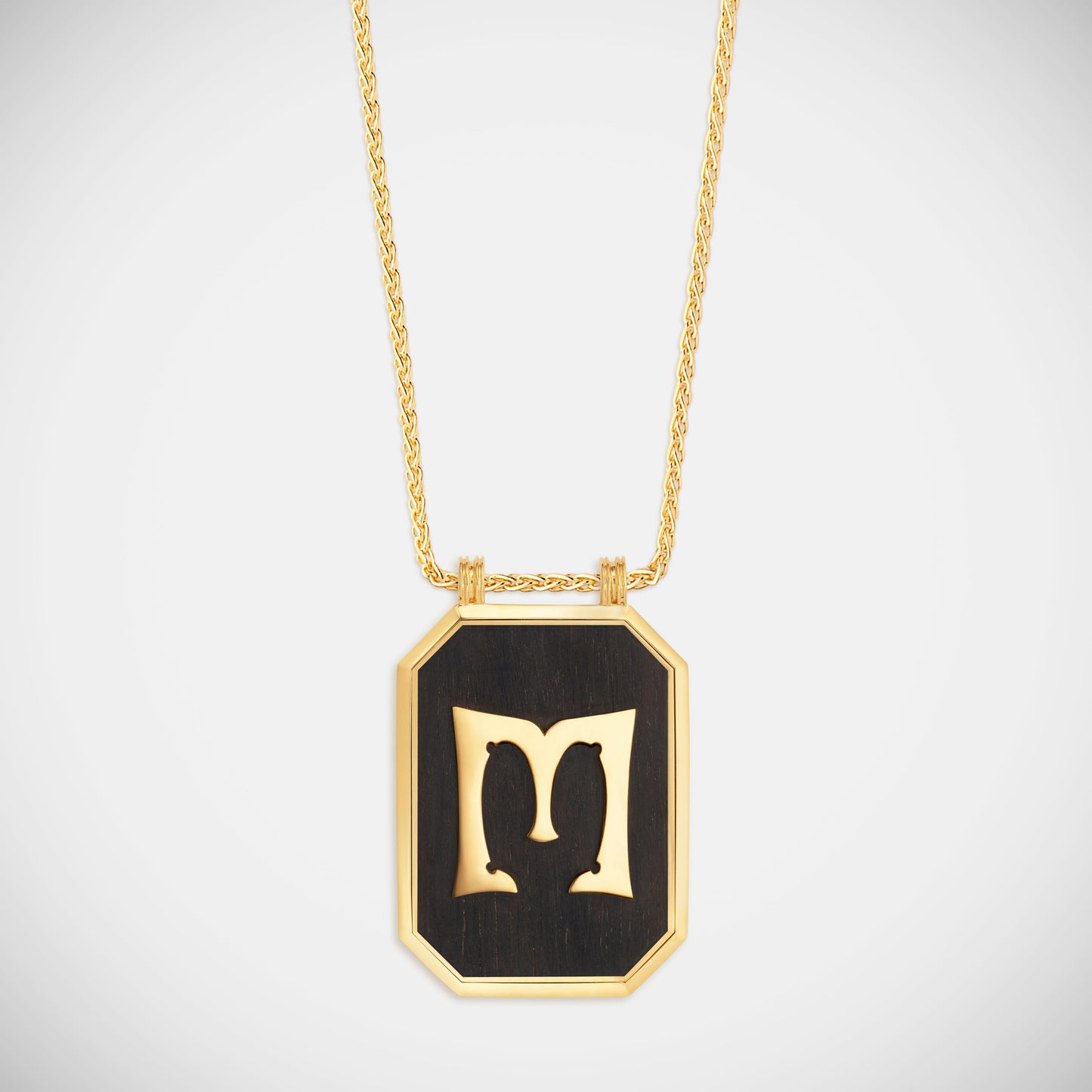 Ebony Custom Letter Scapular
