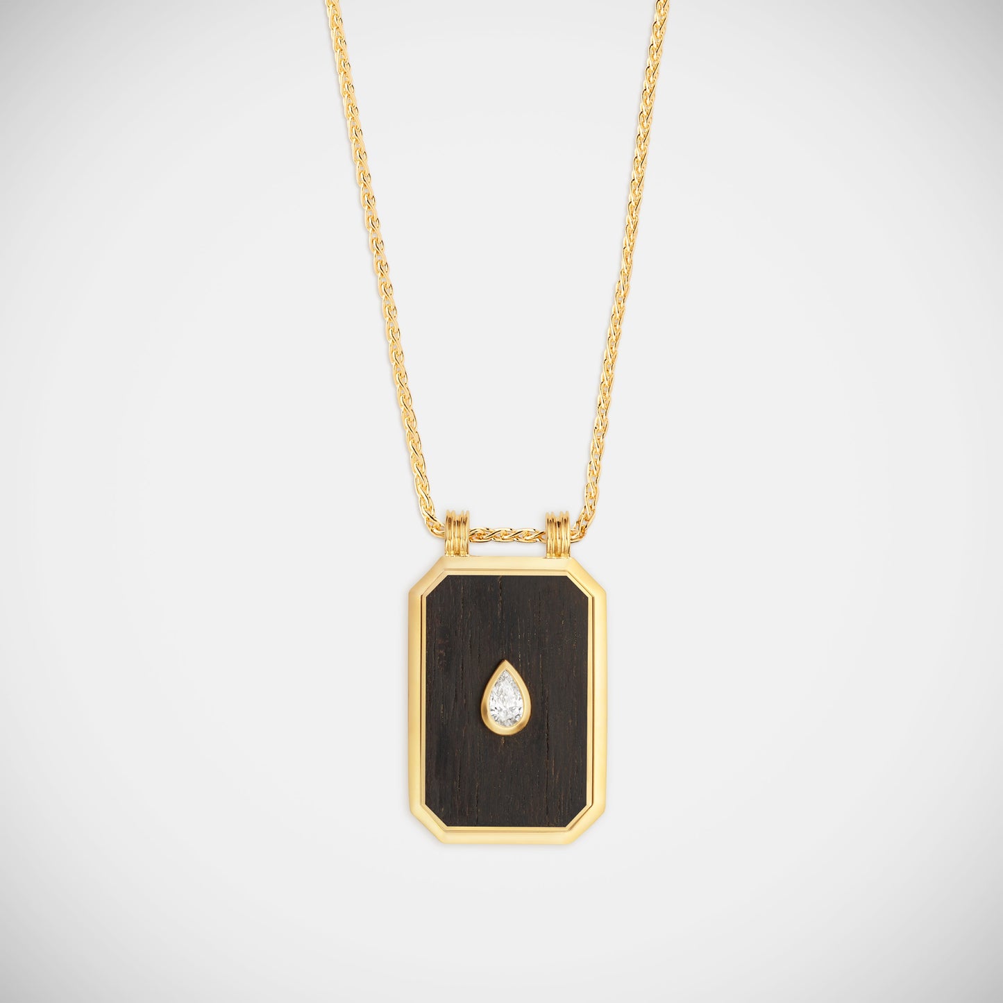 Marie Lichtenberg Staging Scapulaires Ebony Pear Scapular