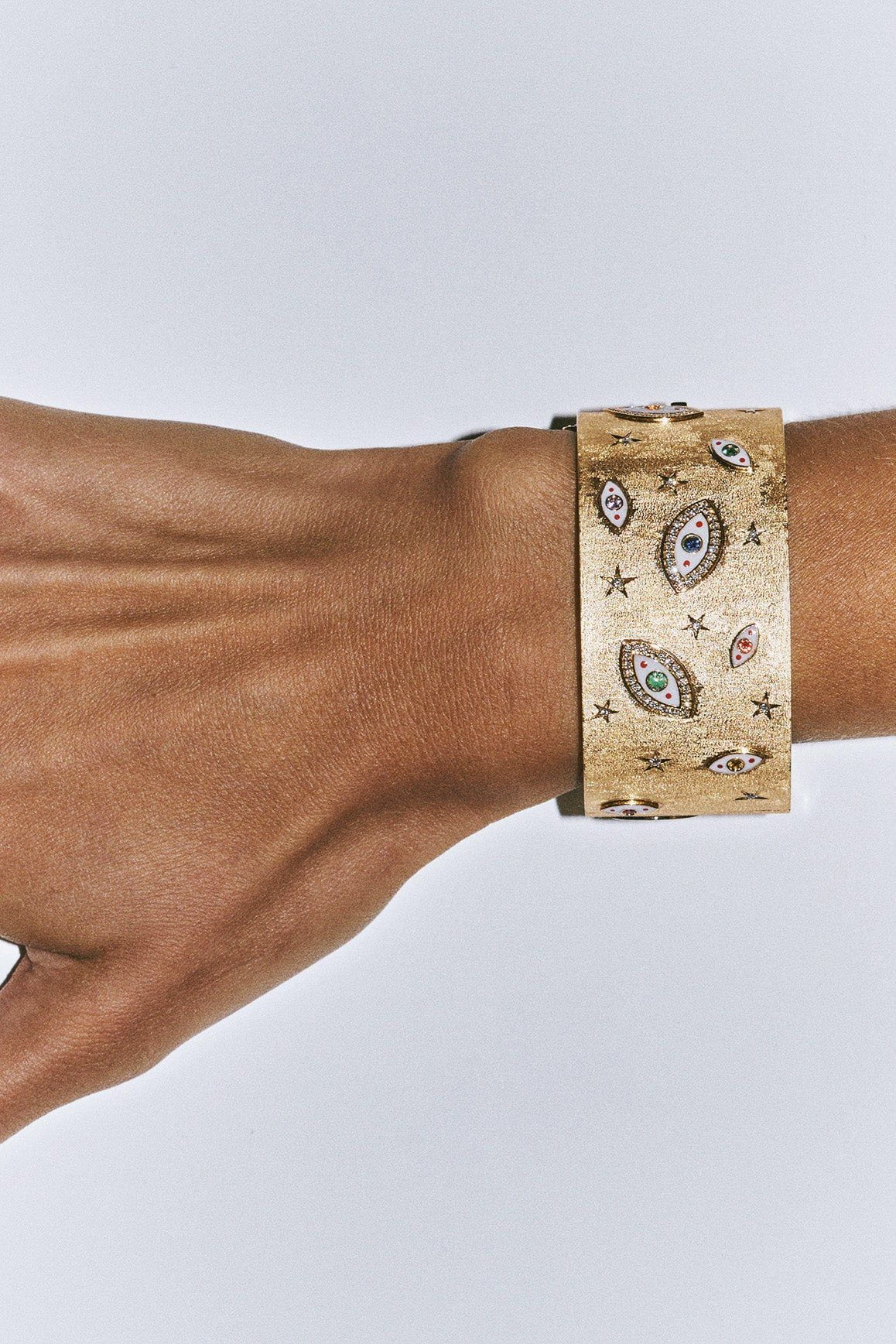 Marie Lichtenberg Staging Bracelet Eye XL Cuff Bracelet