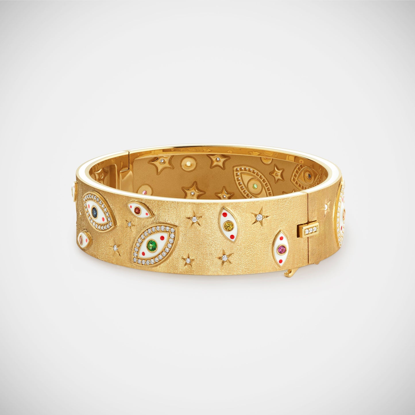 Marie Lichtenberg Staging Bracelet Eye XL Half Cuff Bracelet