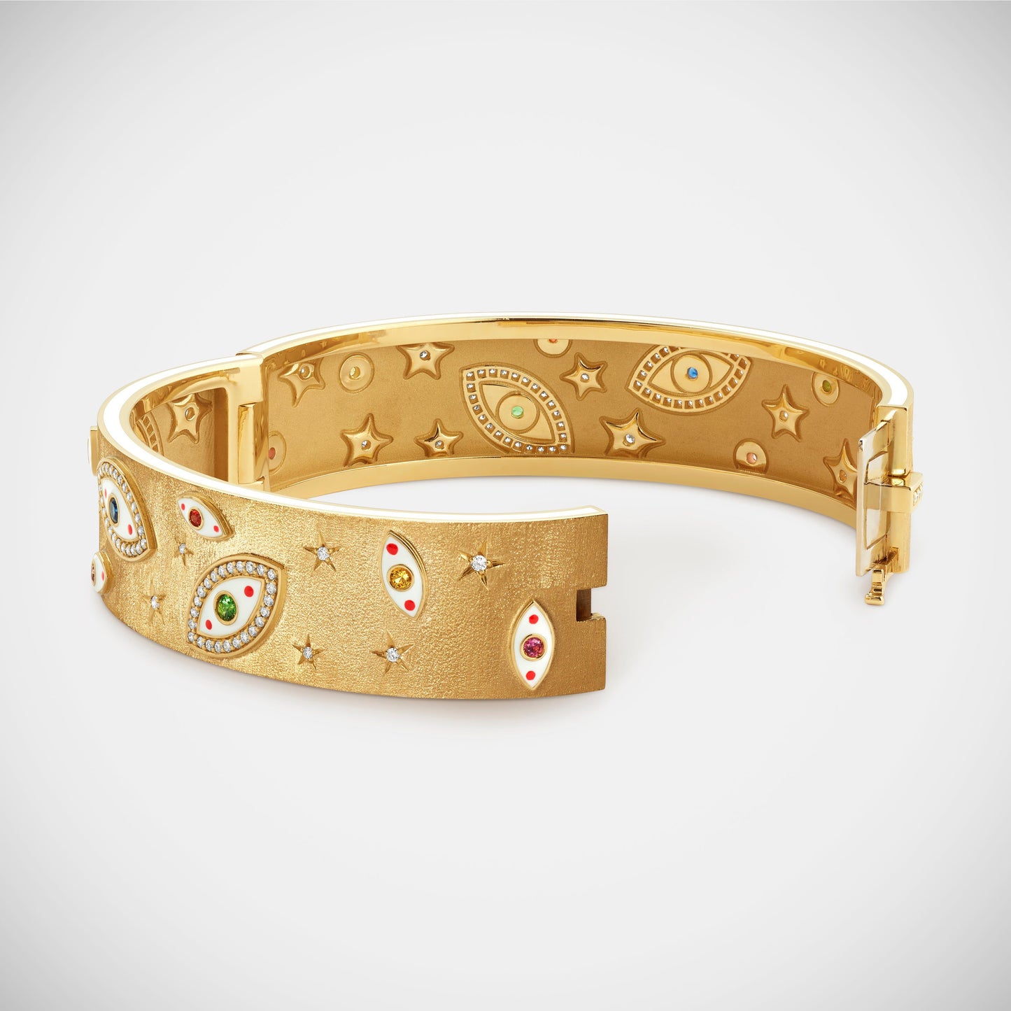 Marie Lichtenberg Staging Bracelet Eye XL Half Cuff Bracelet