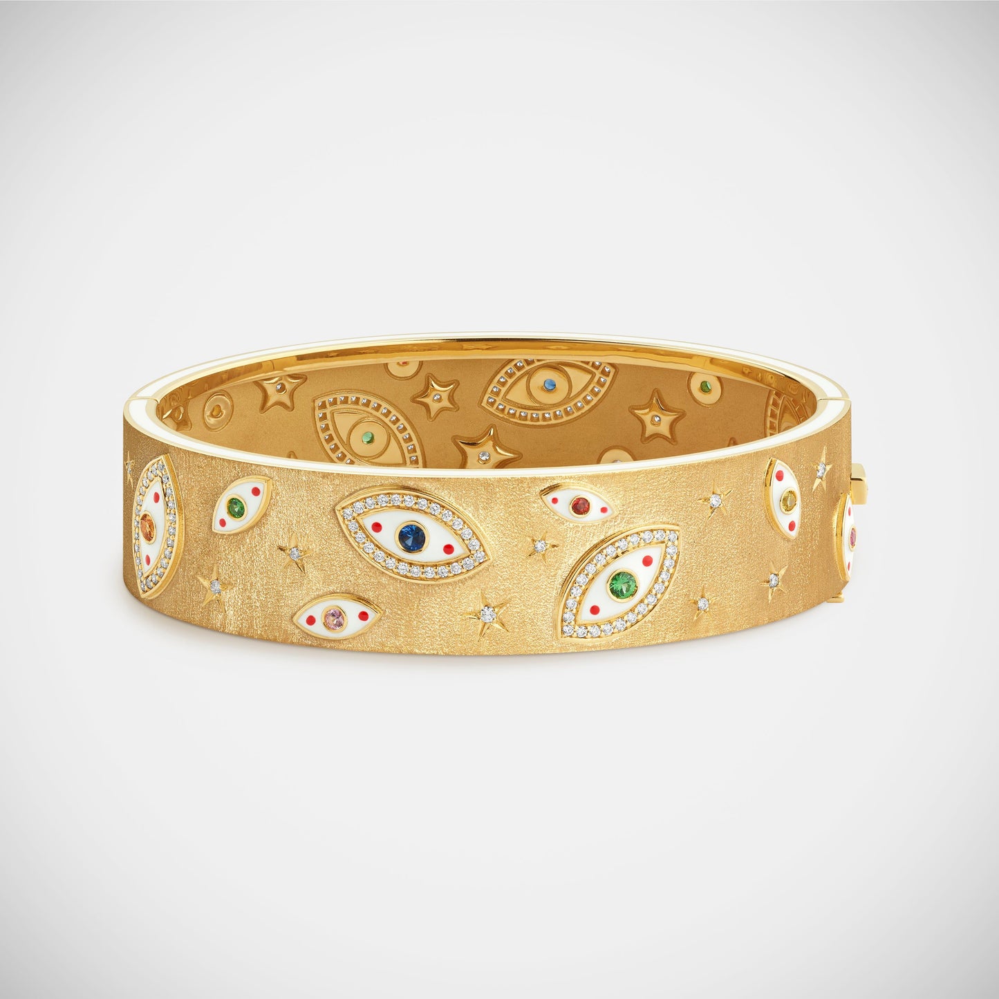 Marie Lichtenberg Staging Bracelet Eye XL Half Cuff Bracelet