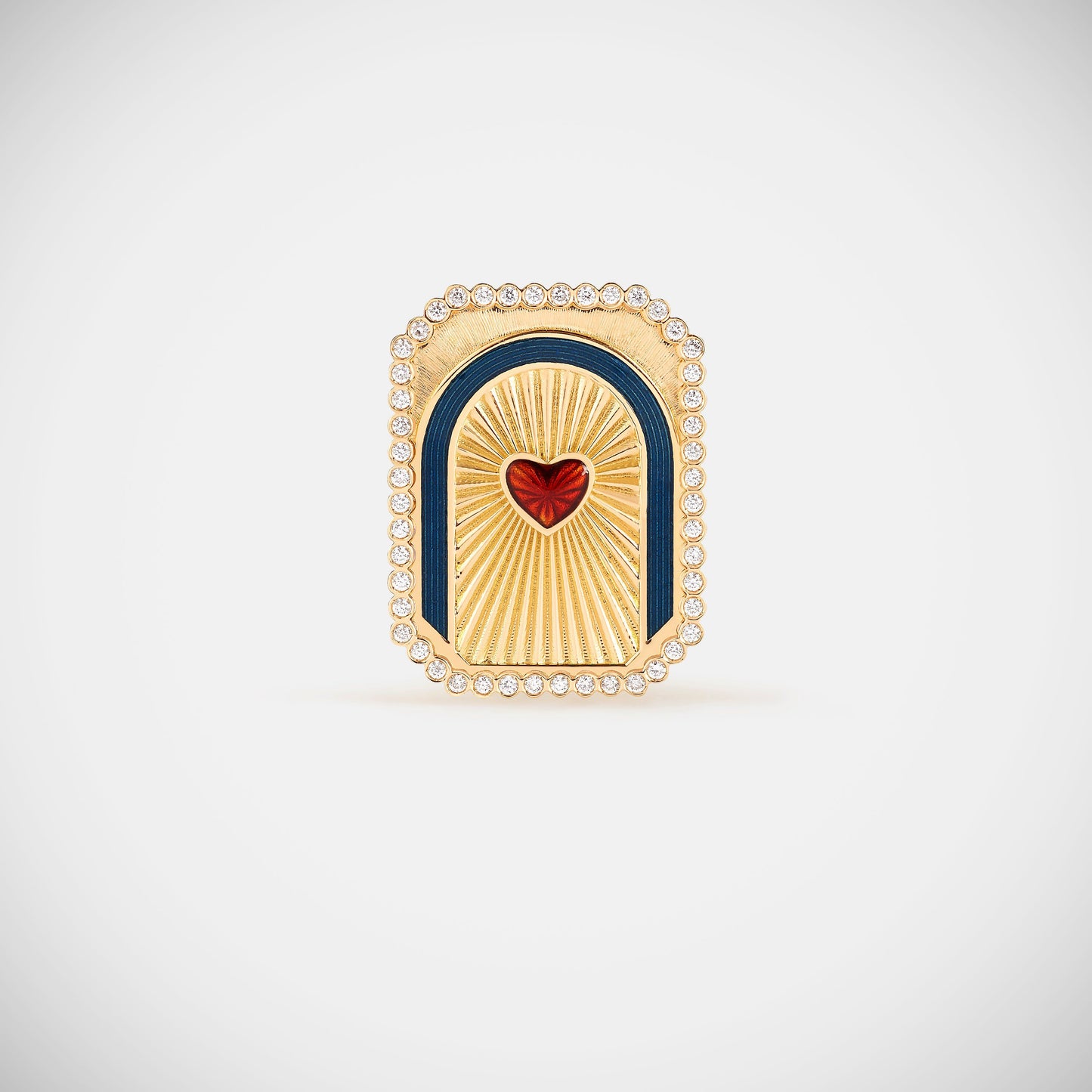 Marie Lichtenberg Staging Ring Heart mini scap ring