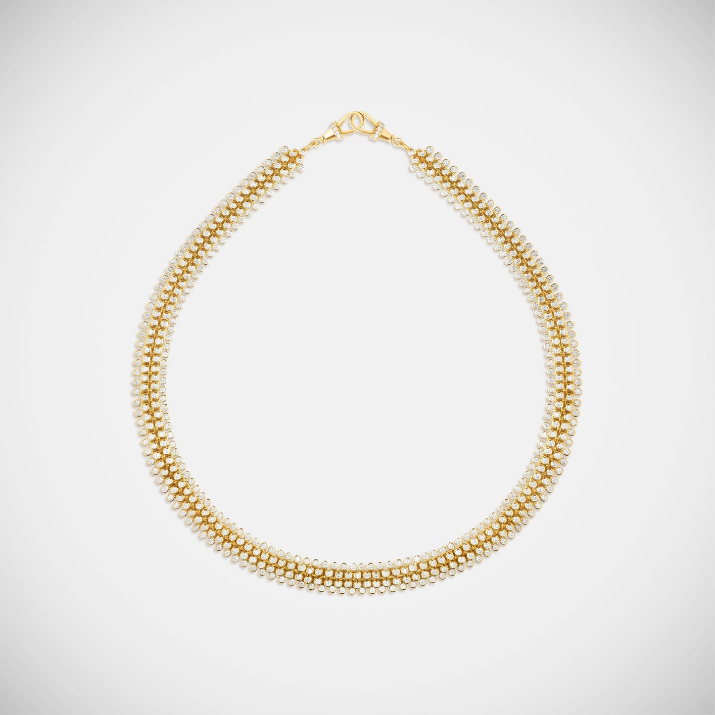 Mesh Diamonds Rivière 37cm