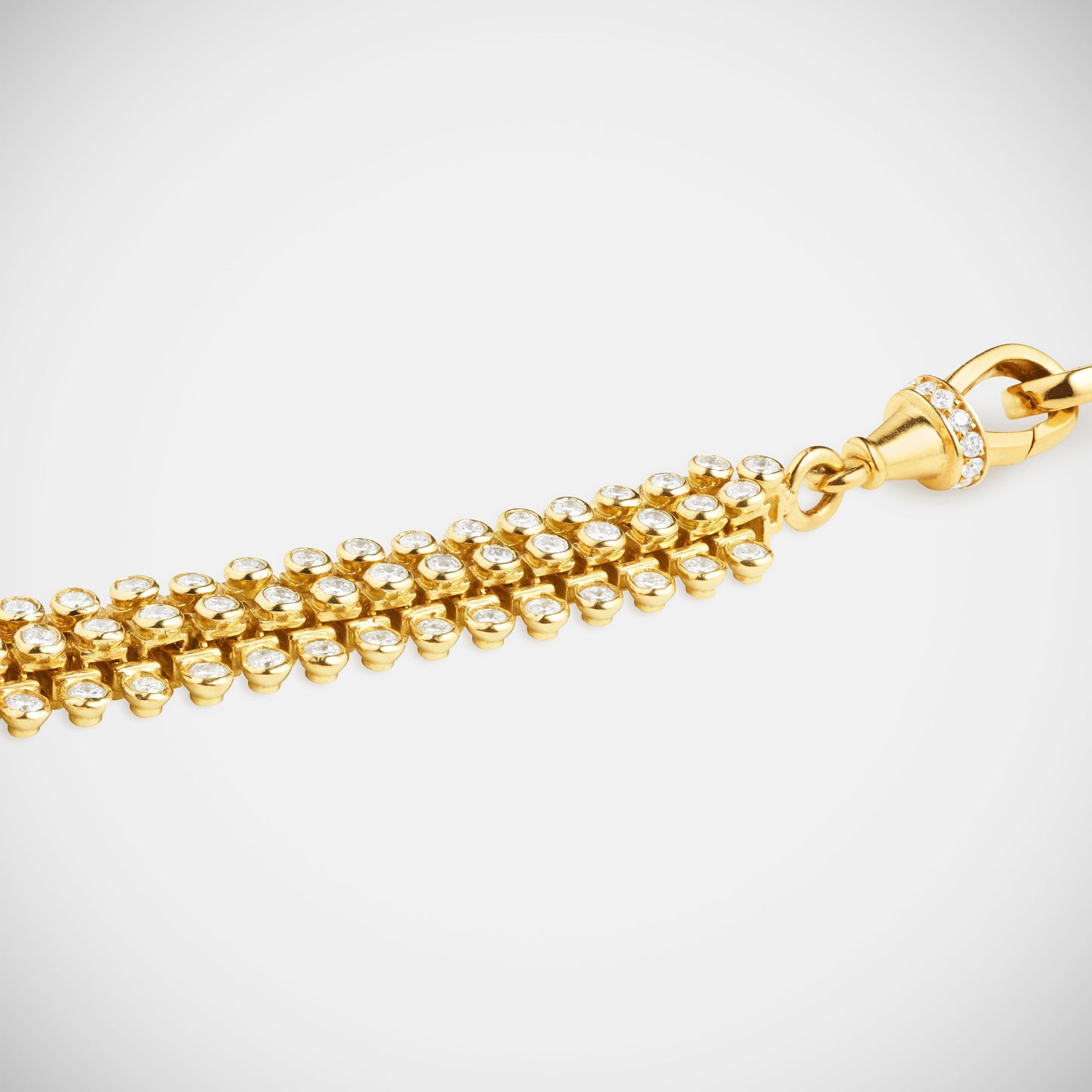 Mesh Diamonds Rivière 37cm