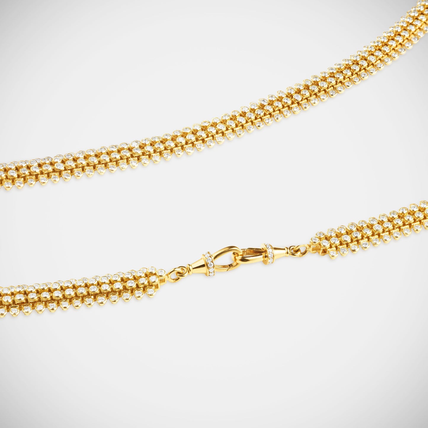 Mesh Diamonds Rivière 37cm