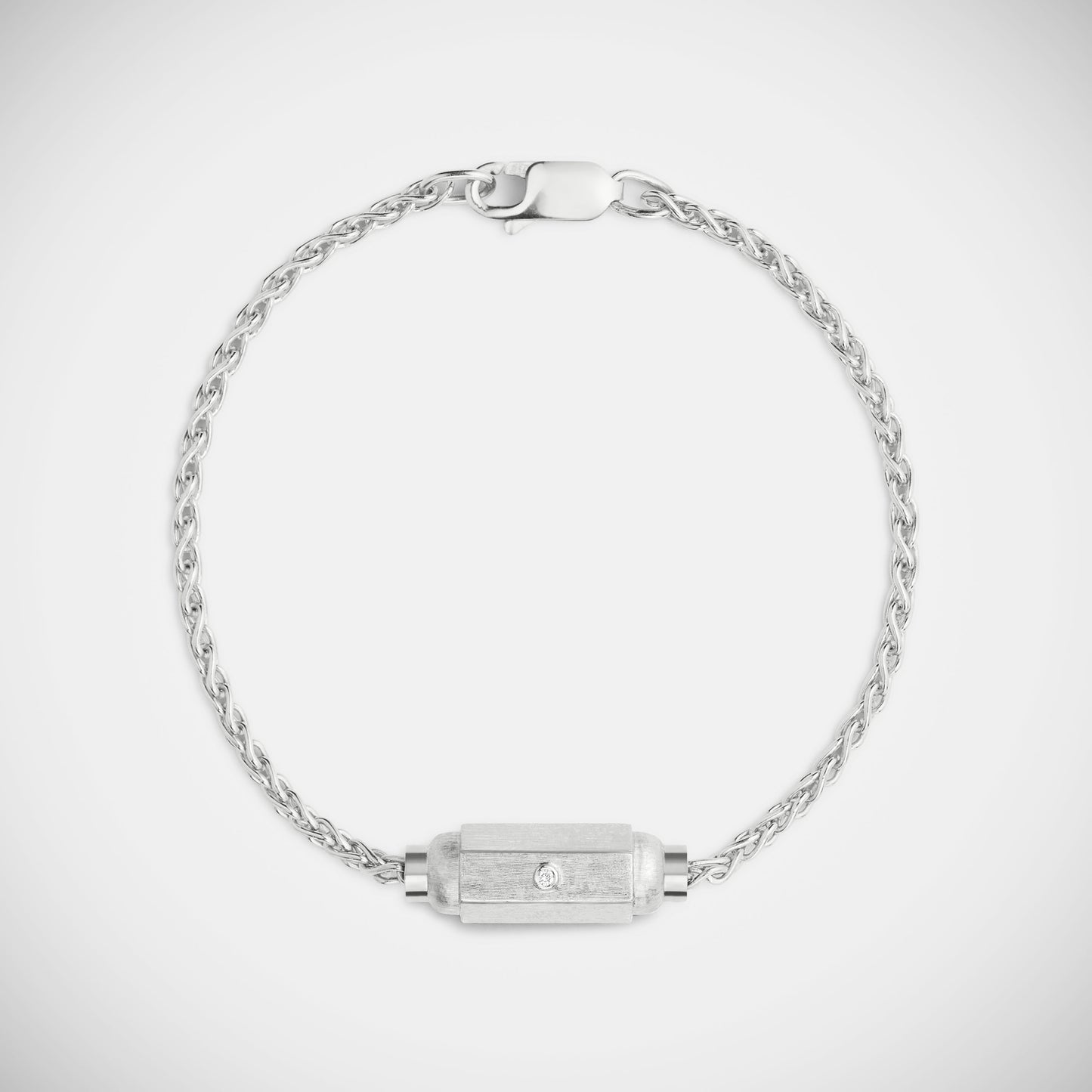 Micro coco Bracelet White Gold