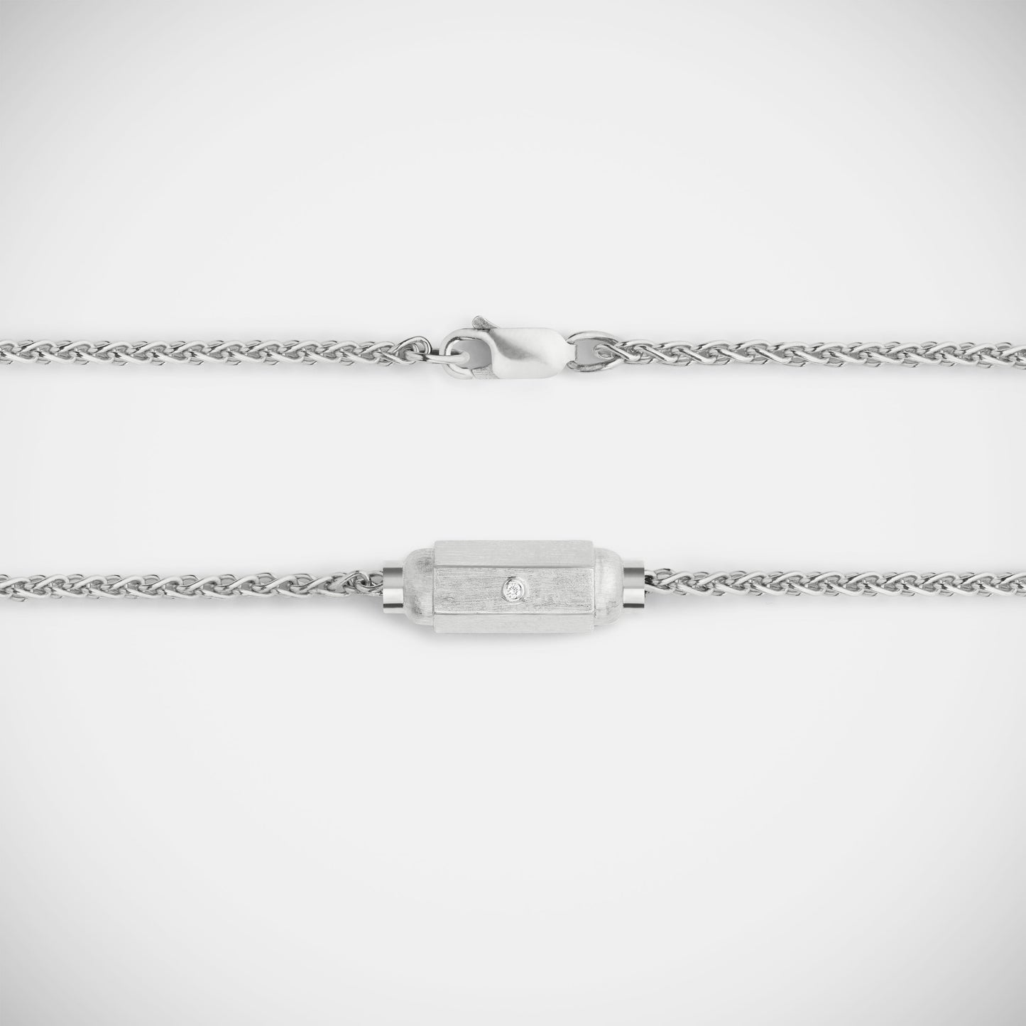 Micro coco Bracelet White Gold