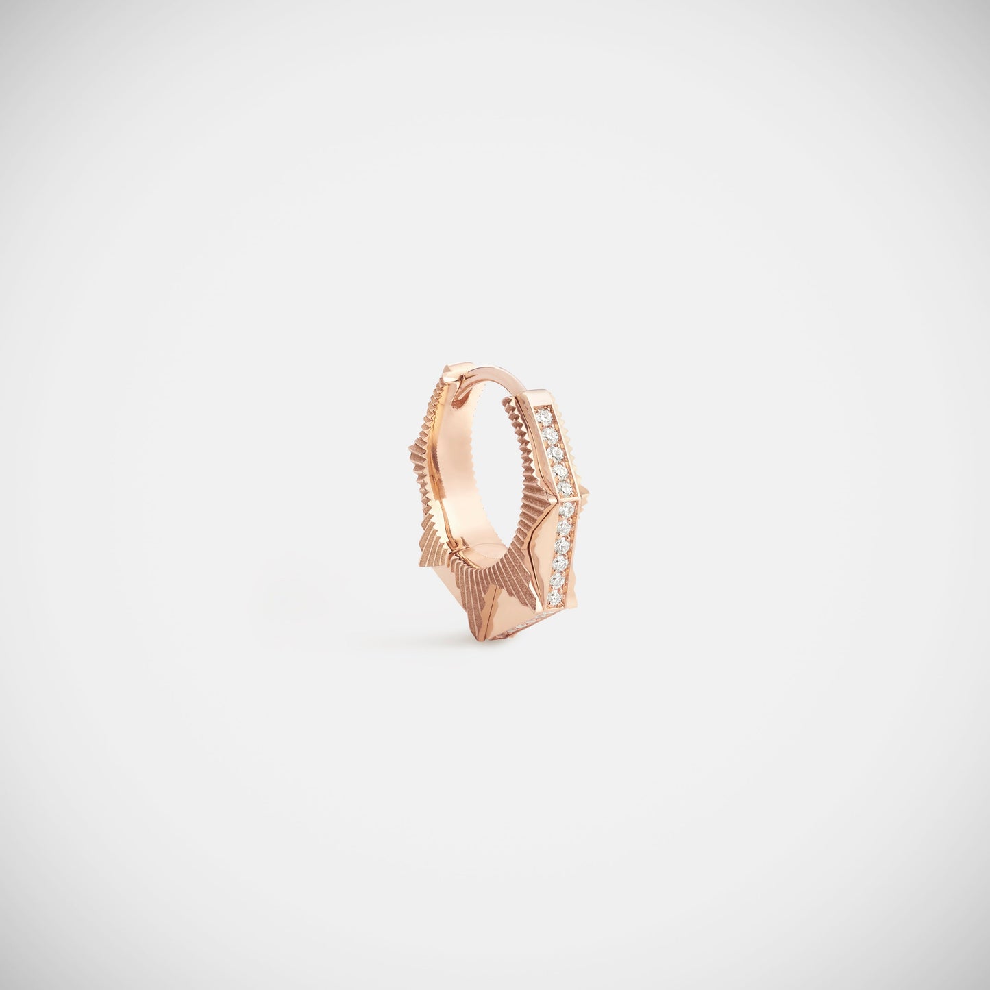 NYC Diamond Rose Earring small