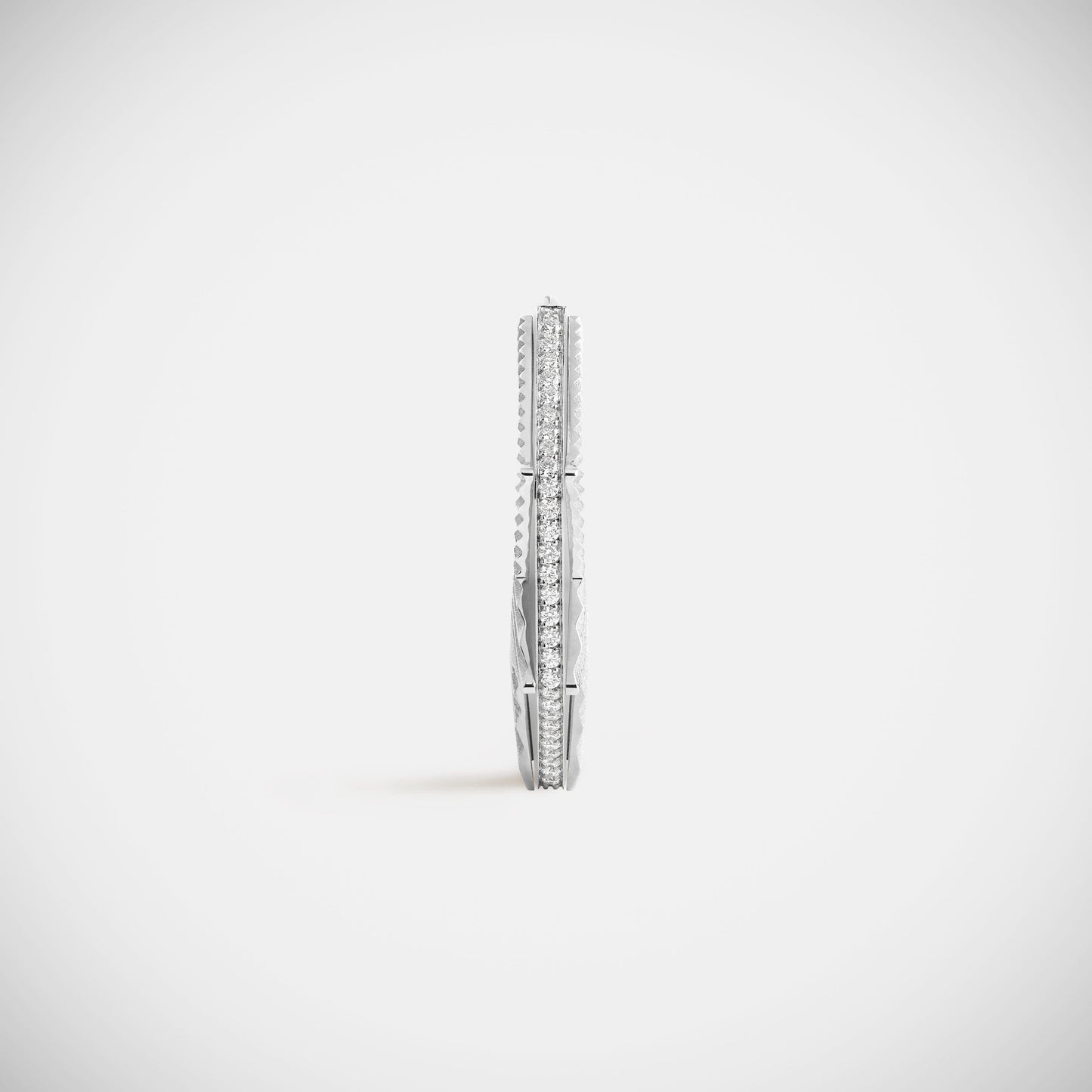 NYC Diamond White Earring large