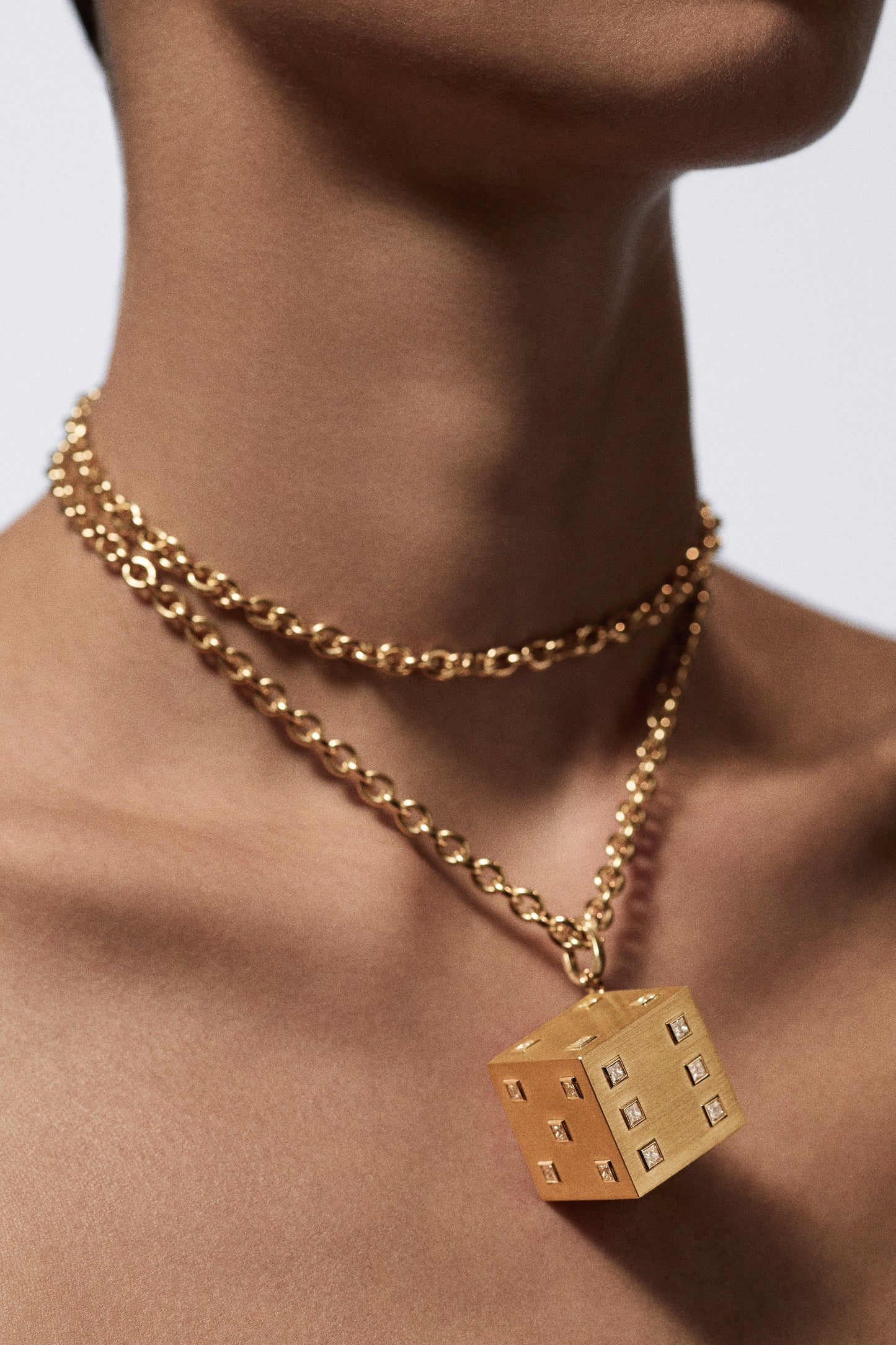 Marie Lichtenberg Staging Chain Rosa classic chain 73cm