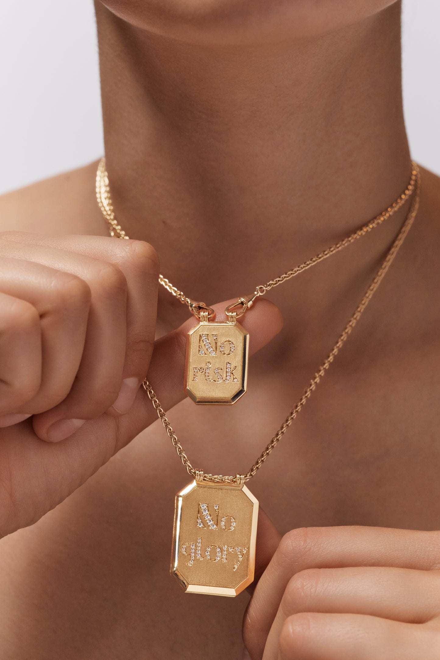 Double Scapulaire No Risk No Glory