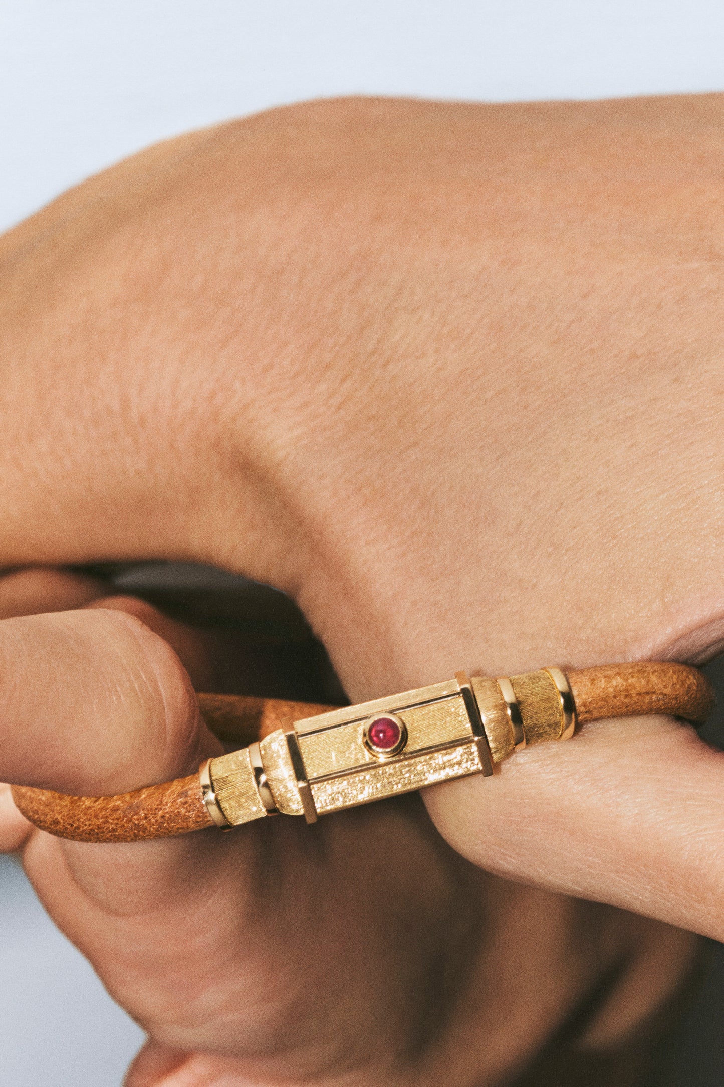 Bracelet Baby Locket Lasso Rubis