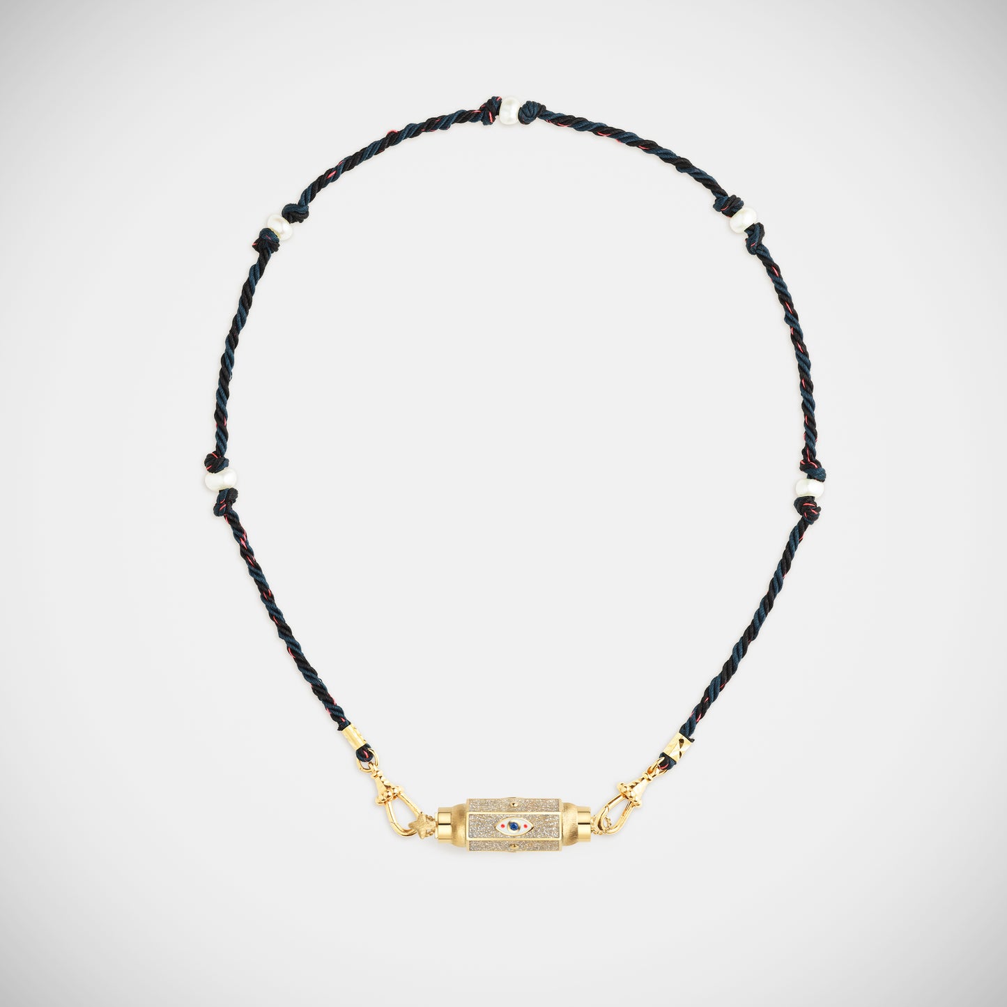 Evil Eye Gold Baby Locket