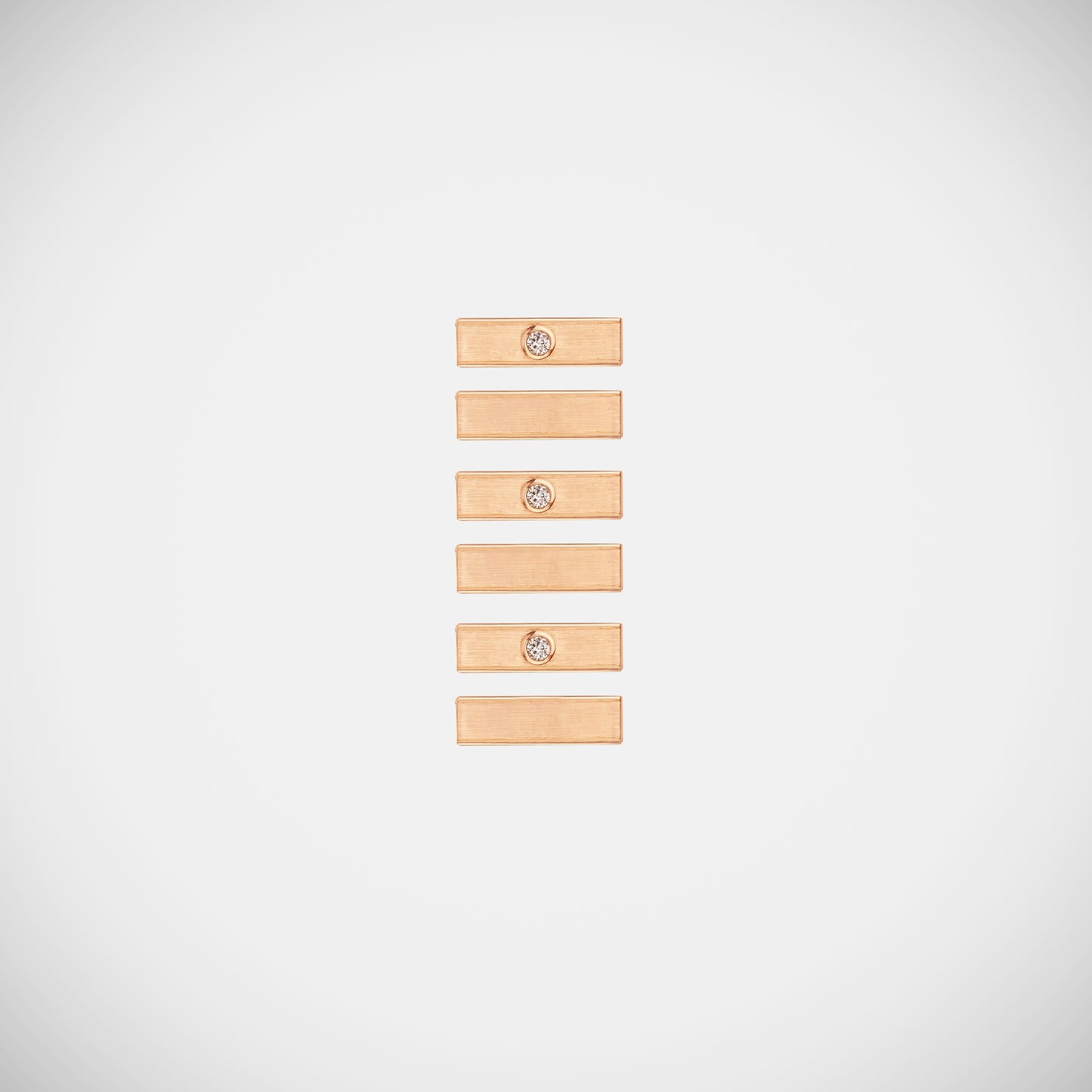 Collier Micro Locket Coco Diamants or rose