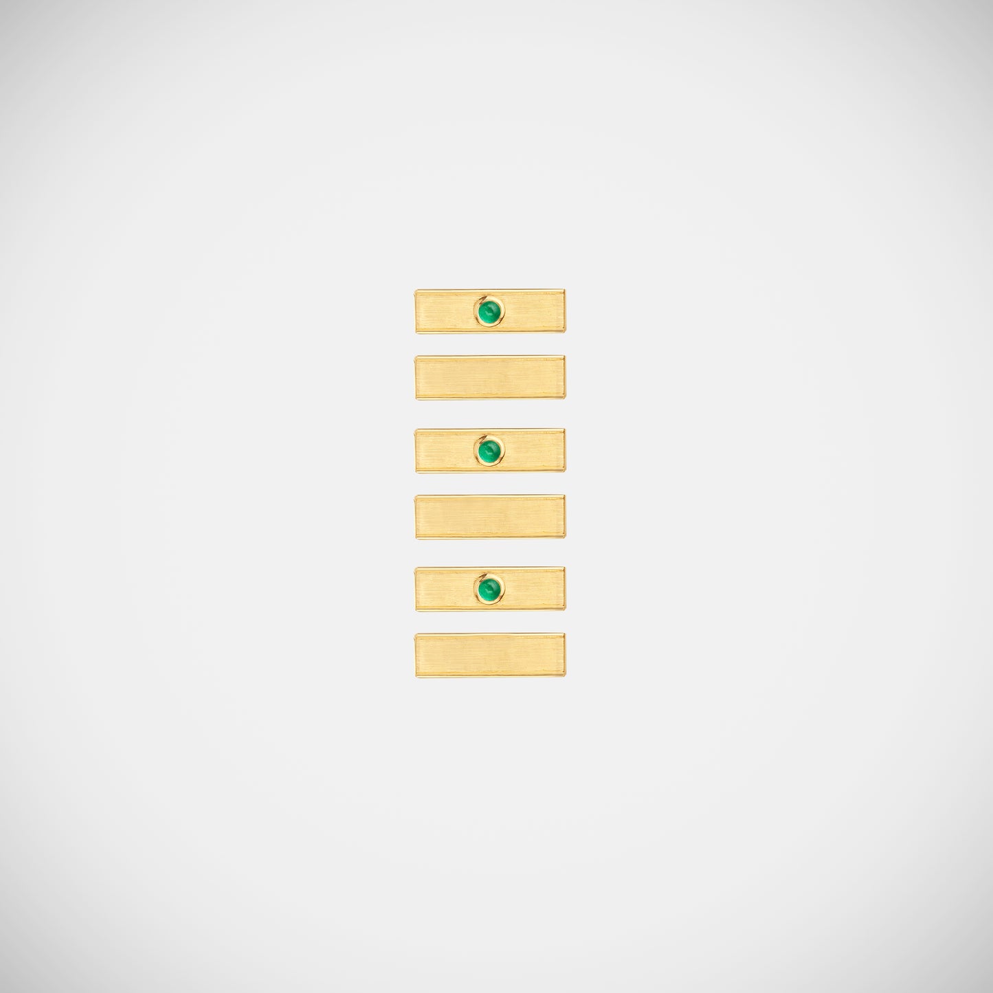 Collier Micro Locket Coco Emeraude