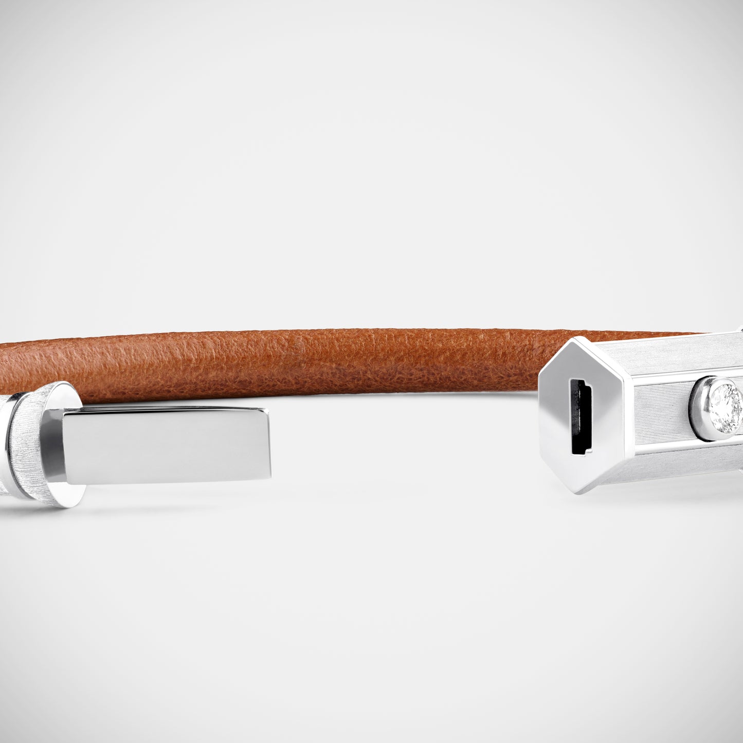 Bracelet Baby Locket Lasso Or Blanc