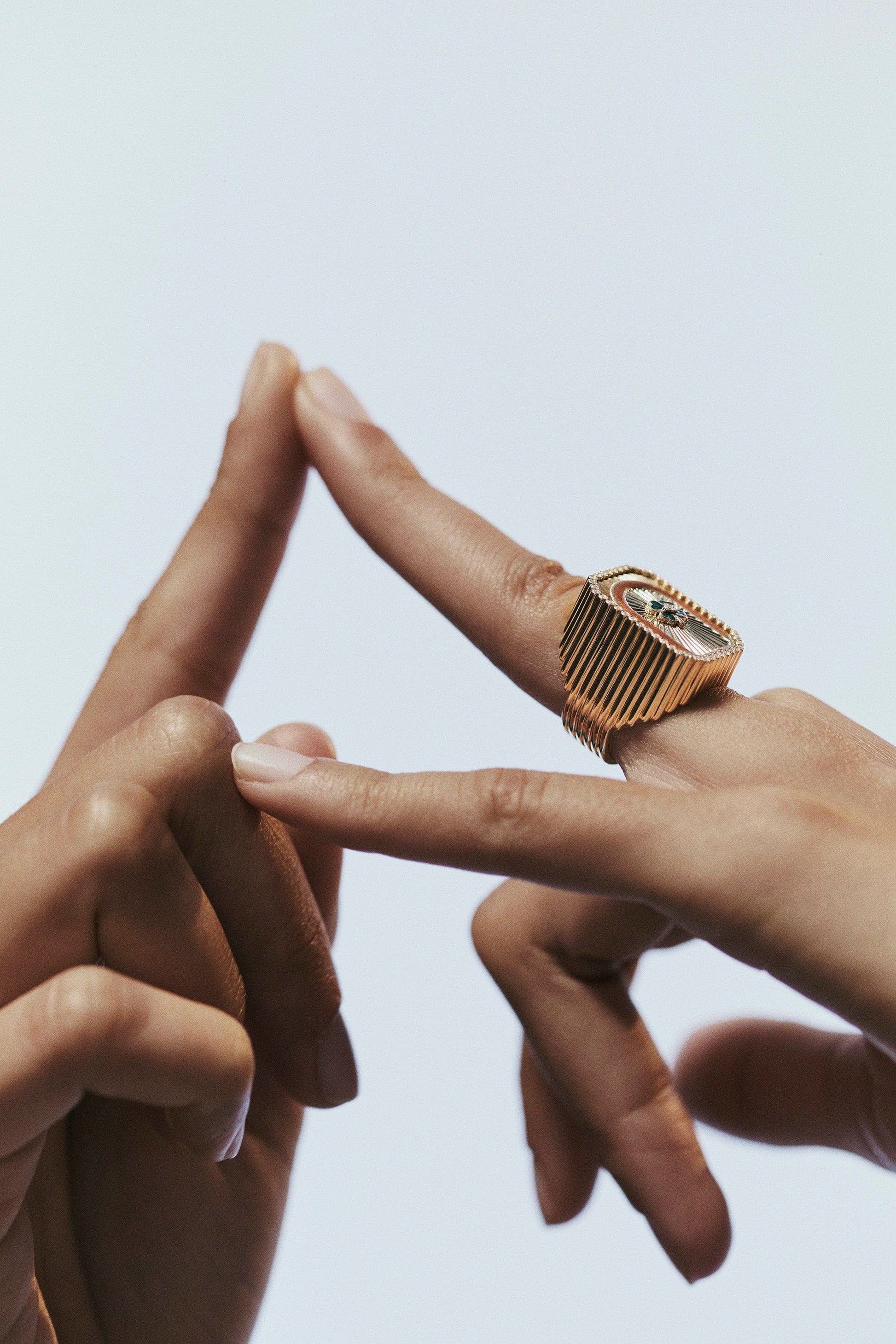 Clover mini scap ring - Marie Lichtenberg