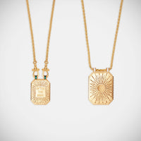 Marie Lichtenberg Staging Scapulaires After the rain comes the rainbow double scapular