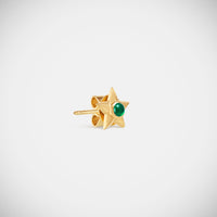 Marie Lichtenberg Staging Earring Baba Stud Emerald Earring