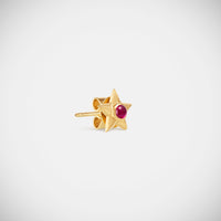 Marie Lichtenberg Staging Earring Baba Stud Ruby Earring