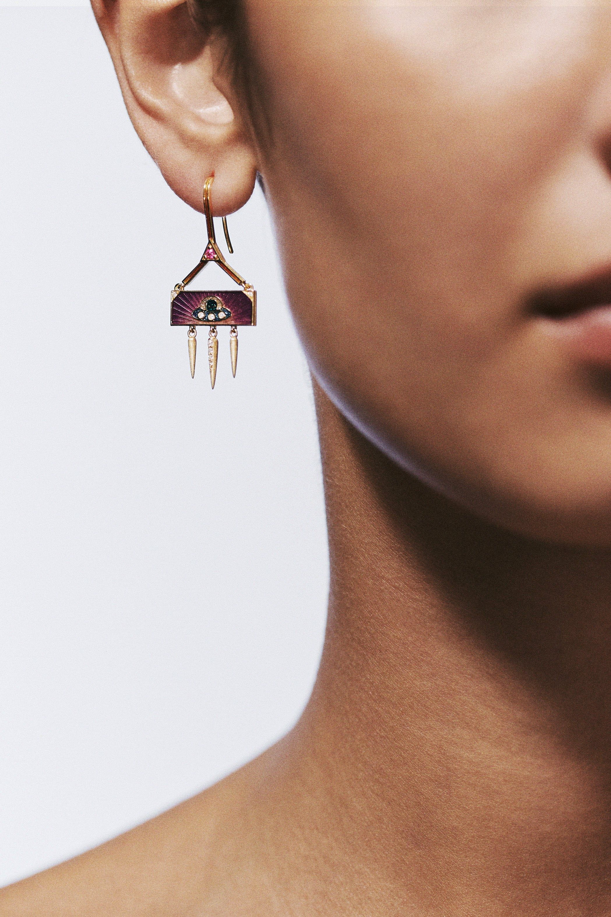 Marie Lichtenberg Staging Earring Believe Earring