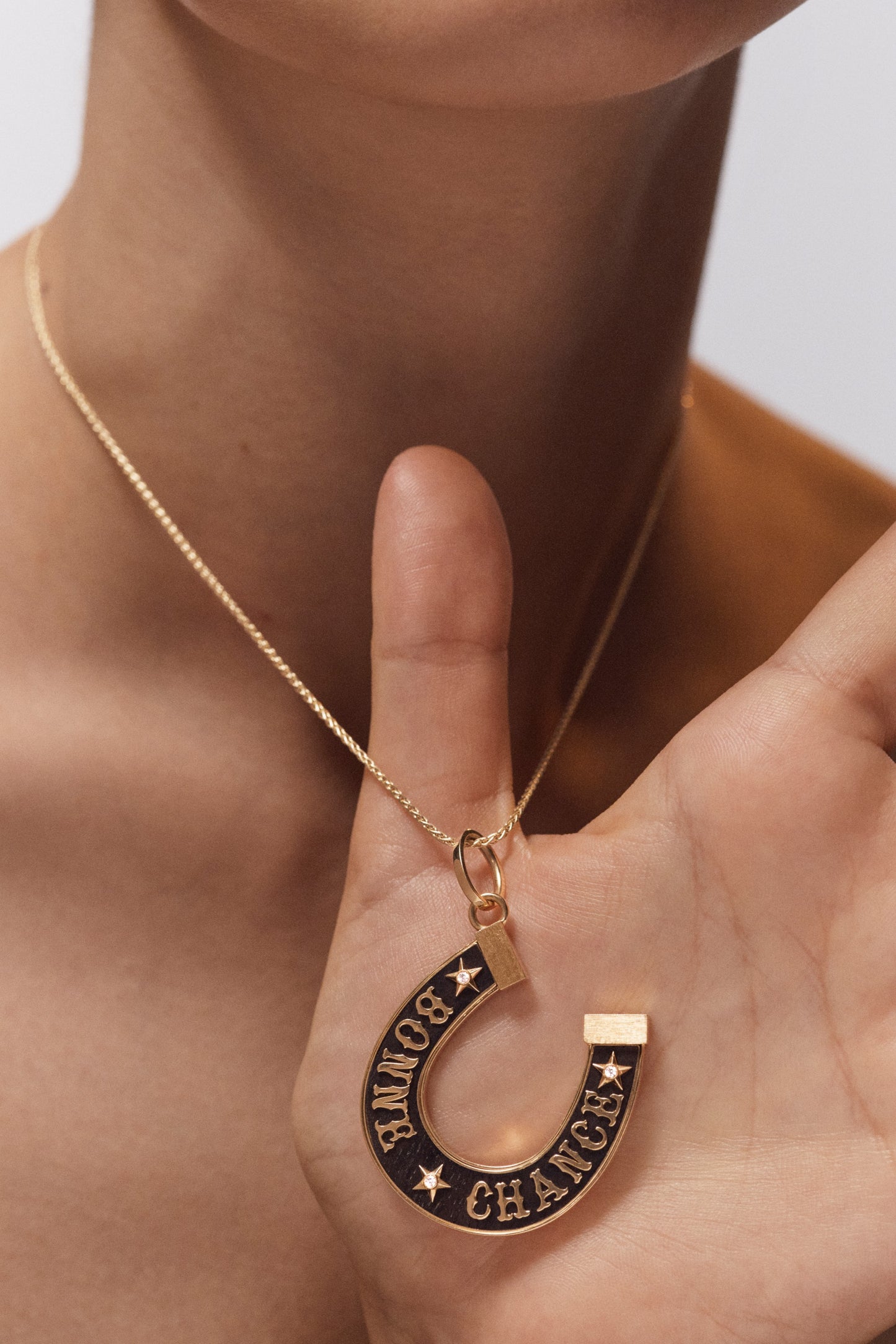 Marie Lichtenberg Staging Charm Bonne Chance Jumbo charm