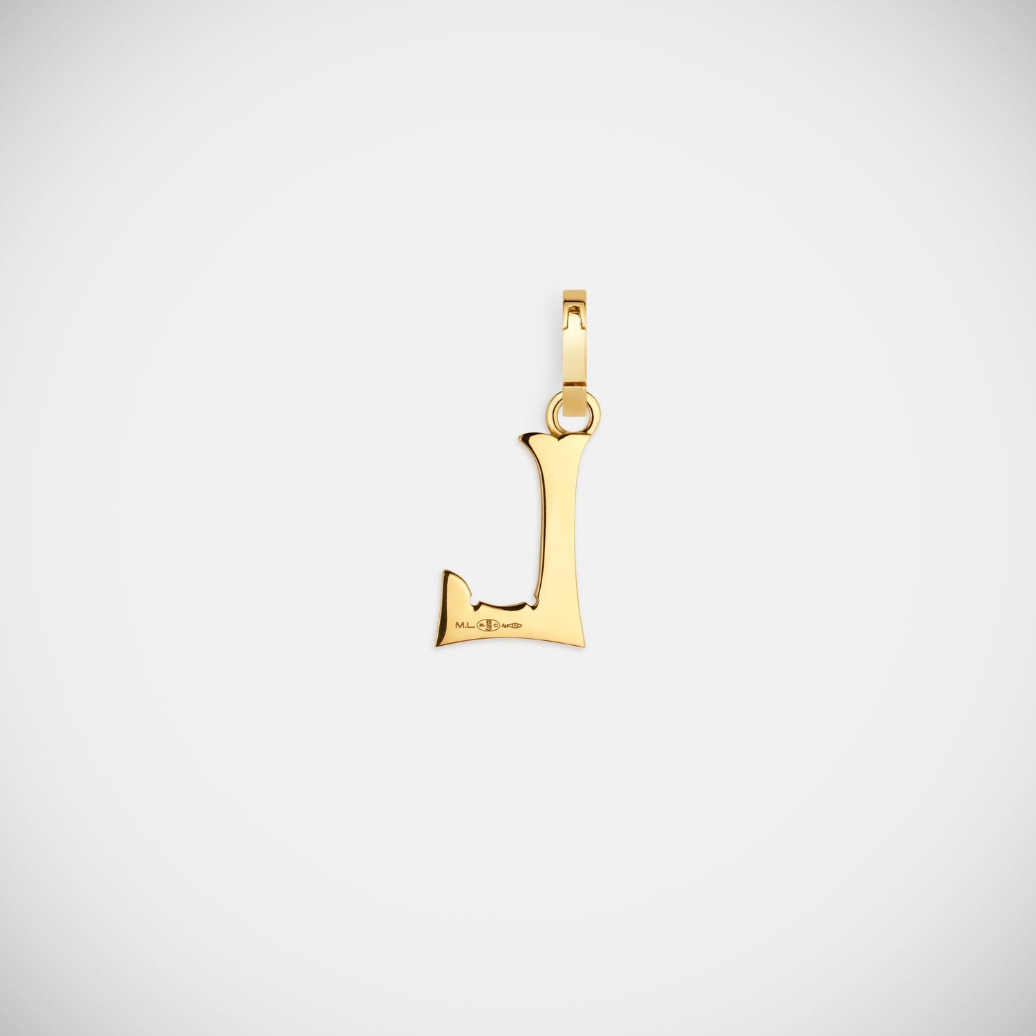 Marie Lichtenberg Staging Pendant Custom Letter Charm