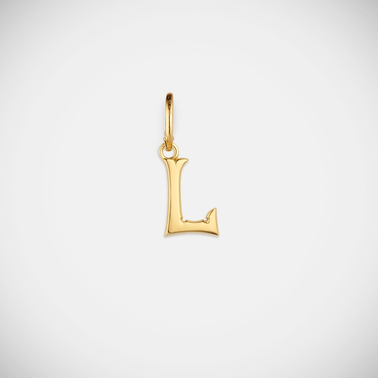 Marie Lichtenberg Staging Pendant Custom Letter Charm