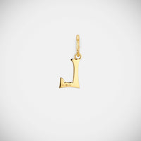 Marie Lichtenberg Staging Pendant Custom Letter Charm
