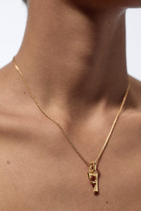 Marie Lichtenberg Staging Pendant Custom Number Charm